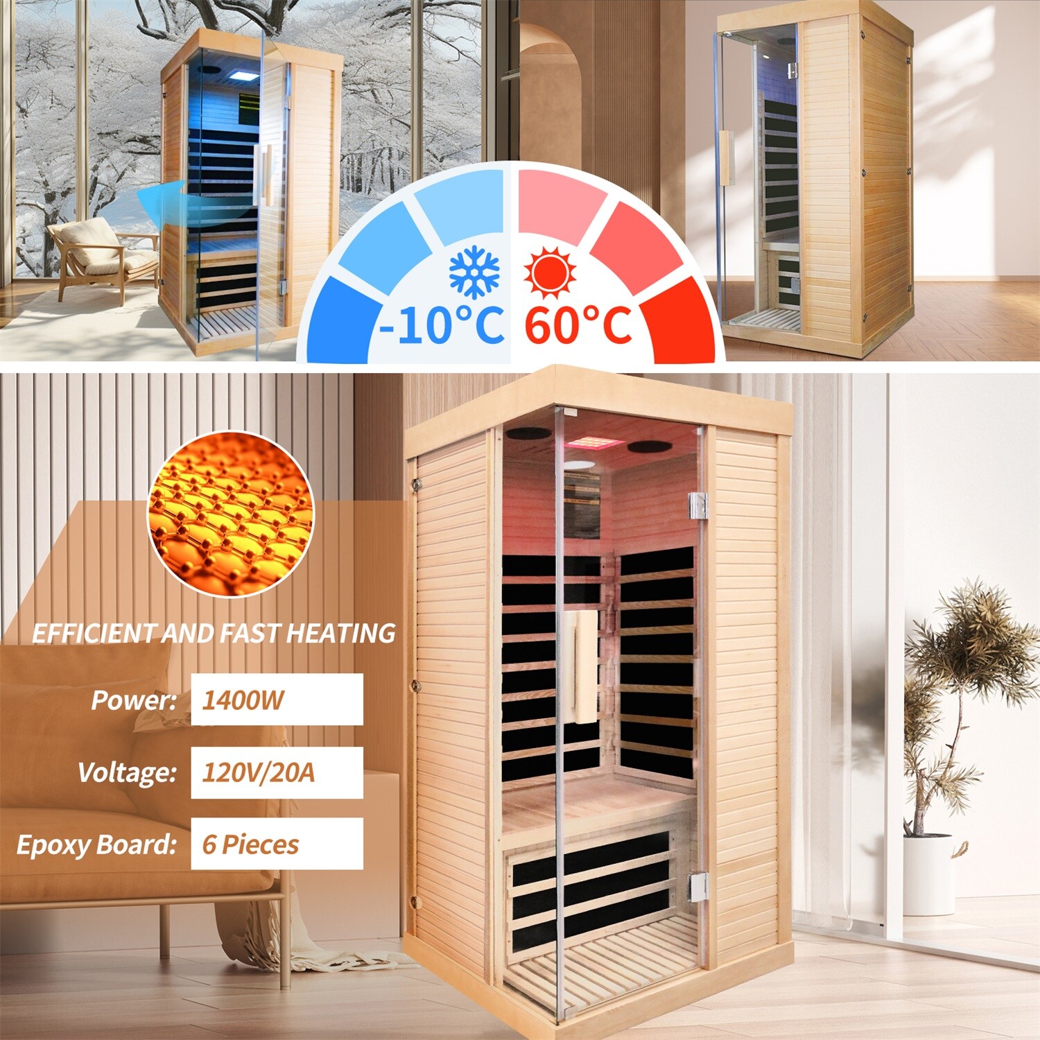 Mondawe MO-RG00024 Indoor-Saunas - View #3