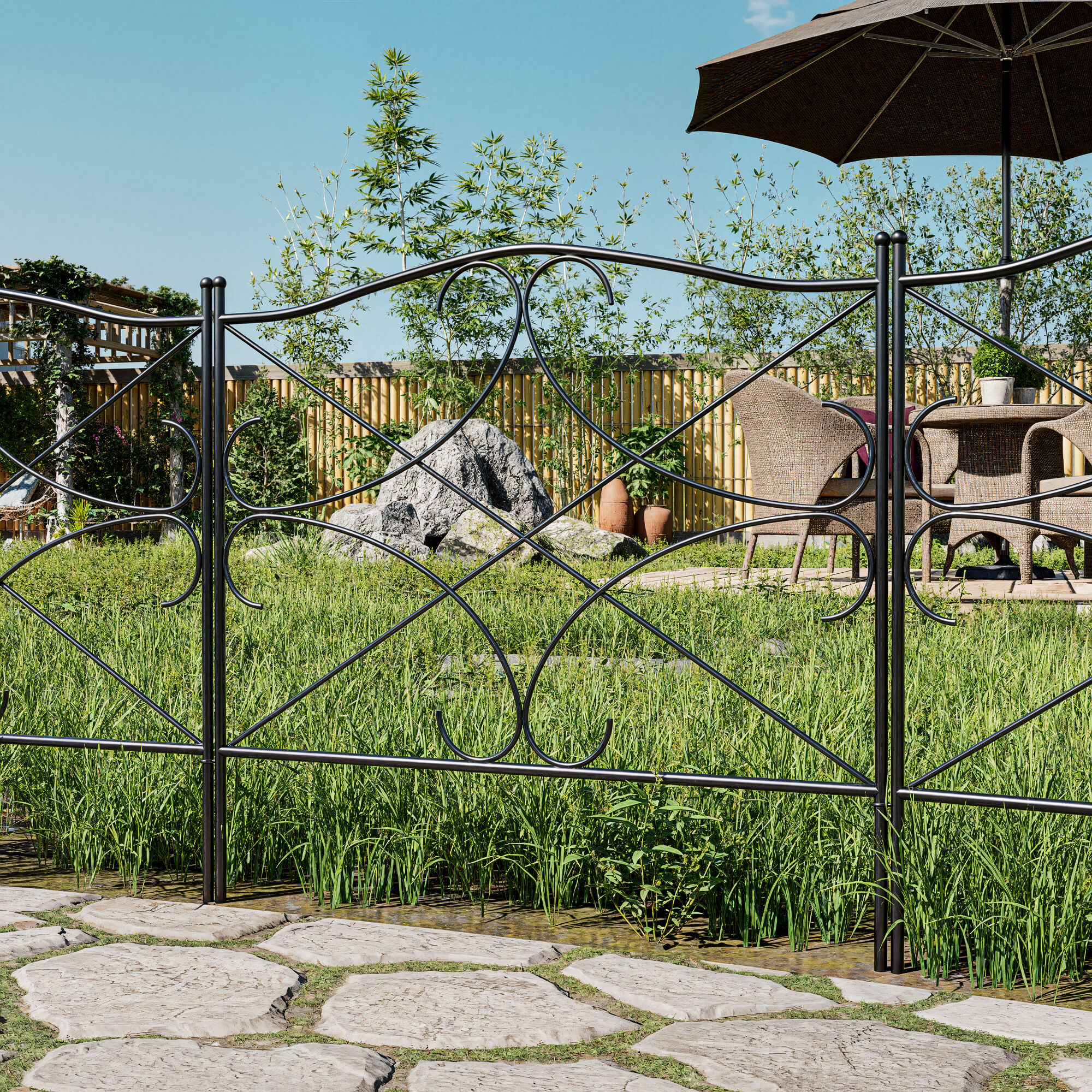 Homsee C-KF390110-02 Garden-Utility-Fencing - View #3