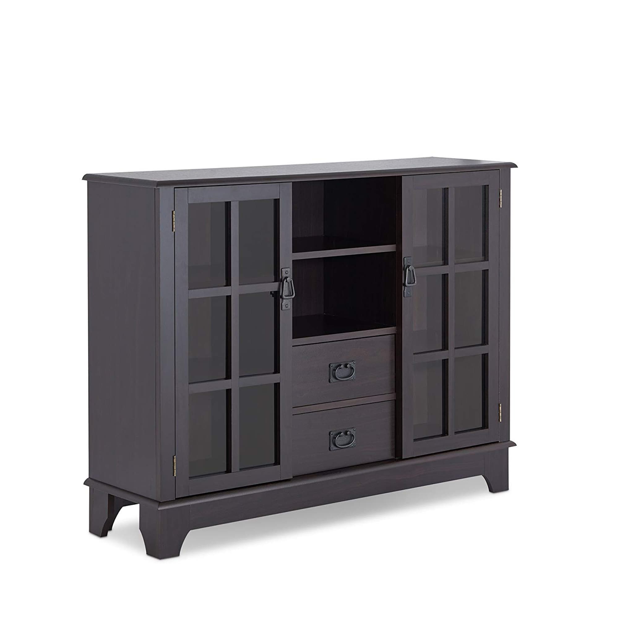 Benzara BM154272 Modern Brown Console Table