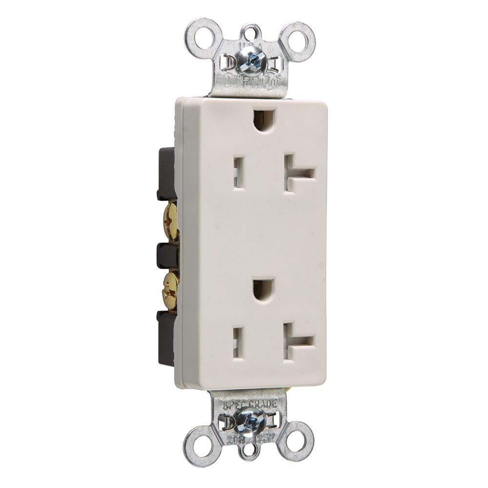 Legrand Pass and Seymour 20-Amp 125-volt Tamper Resistant Commercial ...