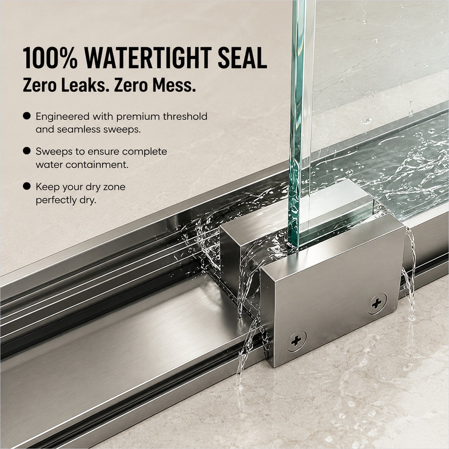 Naturefalls BMB0HG7F1E3W Shower-Doors - View #3