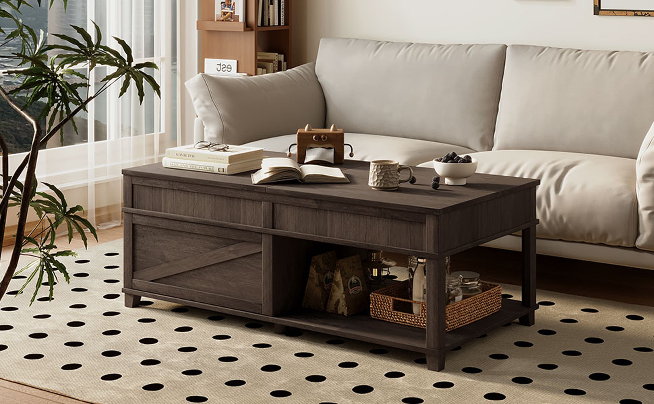ModernLuxe L3P-N724P401355D Coffee-Tables - View #3