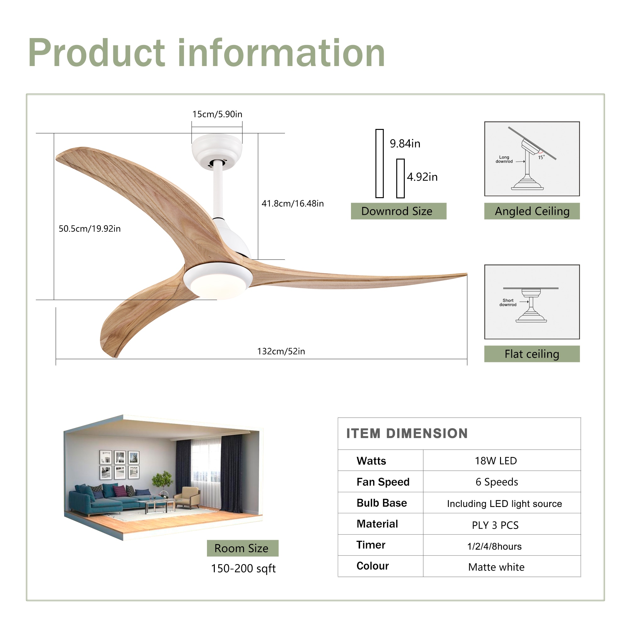 LTMATE LSY52EDC5003R-WH Ceiling-Fans - View #4