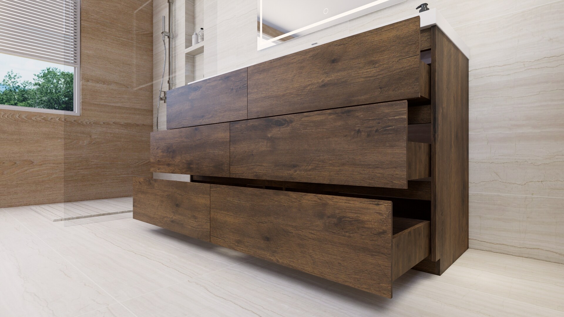 Moreno Bath MOA60S-RW Bath-Vanity-Combo - View #12