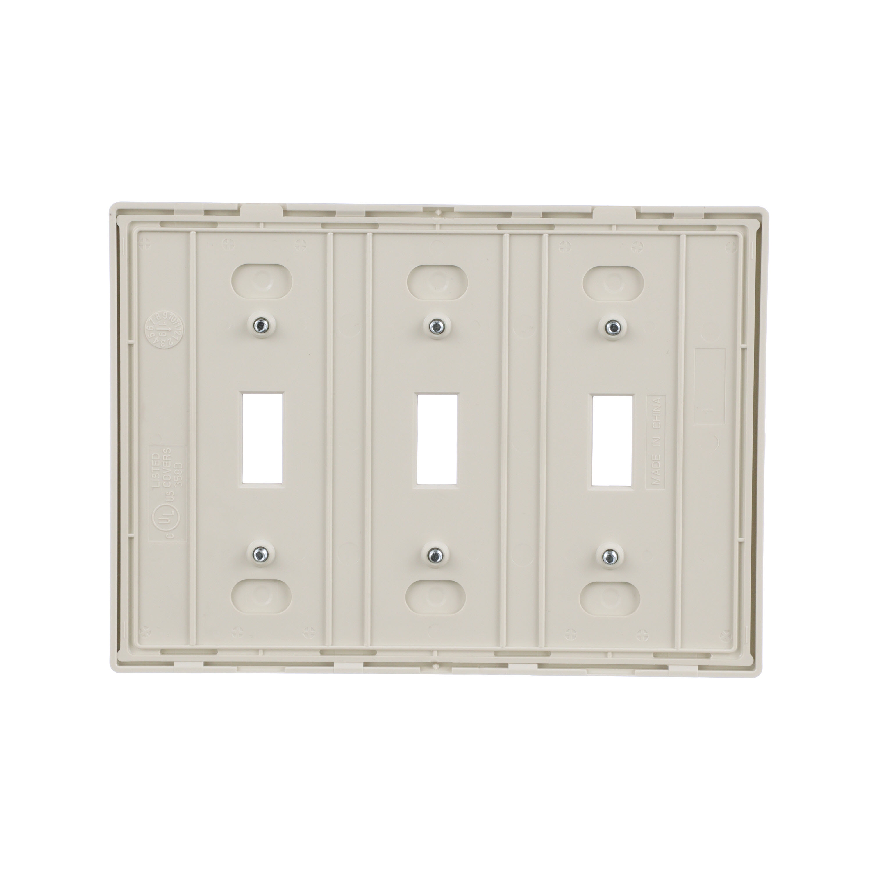 Eaton PJS3LA-F-LW Electrical-Wall-Plates - View #4