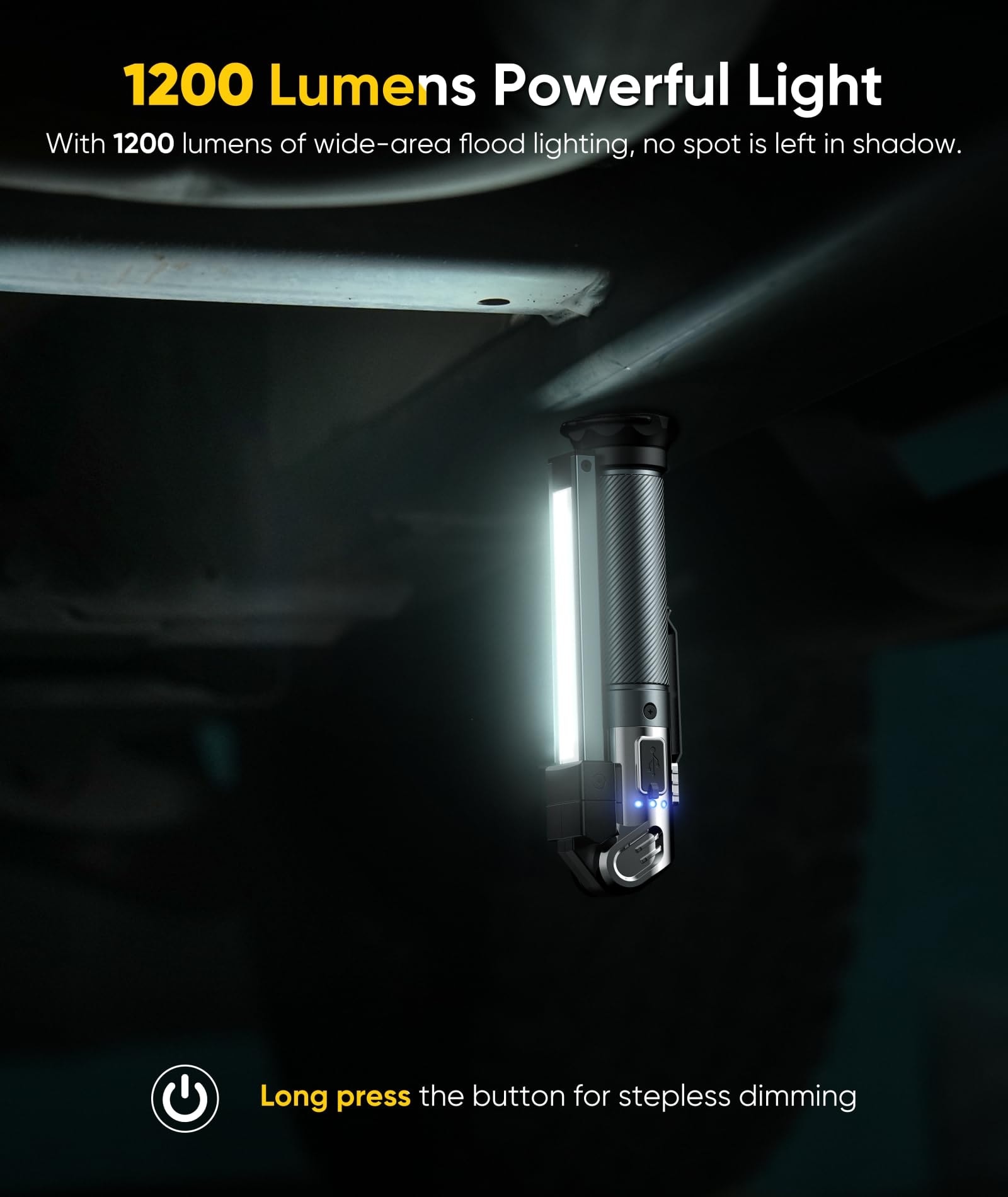 3 piece led rechargeable flashlight 3-Piece Set Each flashlight comes with a USB charging cable and an attached clip Member’s Mark 3PC 1700 Lumen