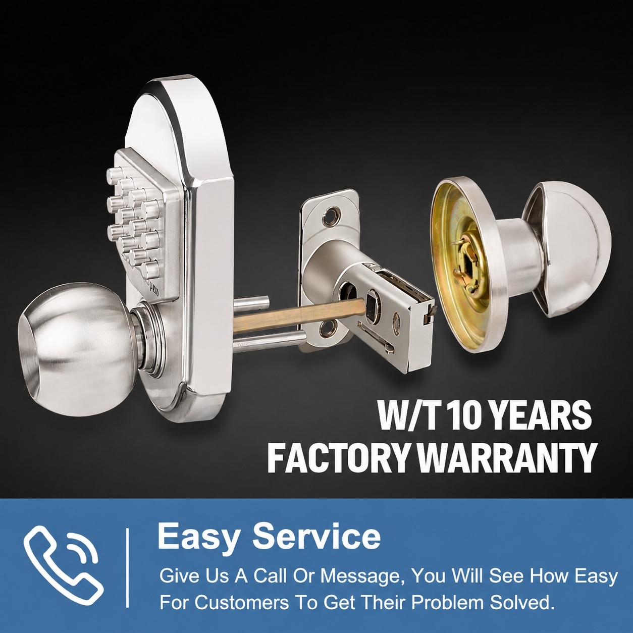 Misopily LMS0810M345 Electronic-Door-Locks - View #7