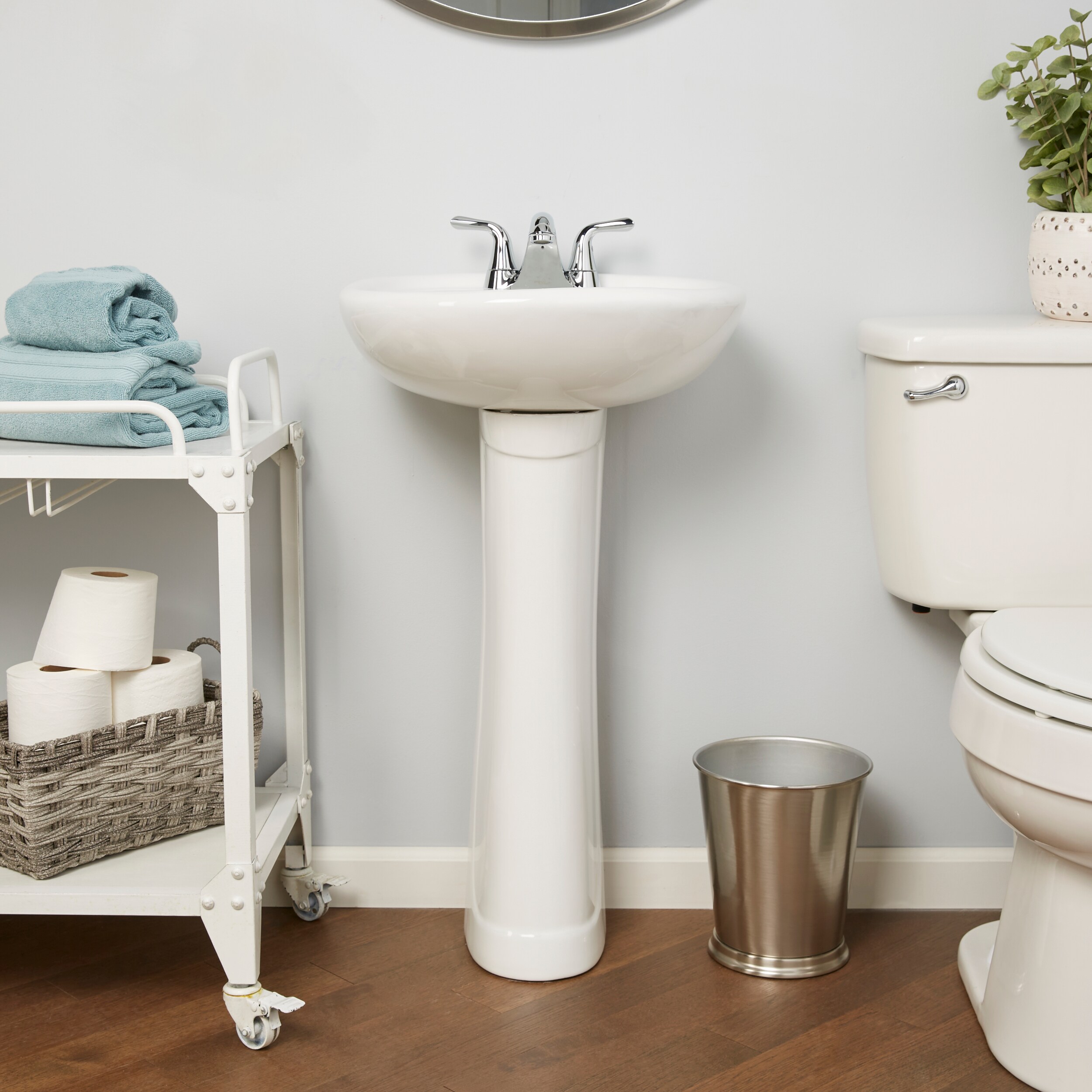 Barclay 3-9164WH Complete-Pedestal-Lavatories - View #6