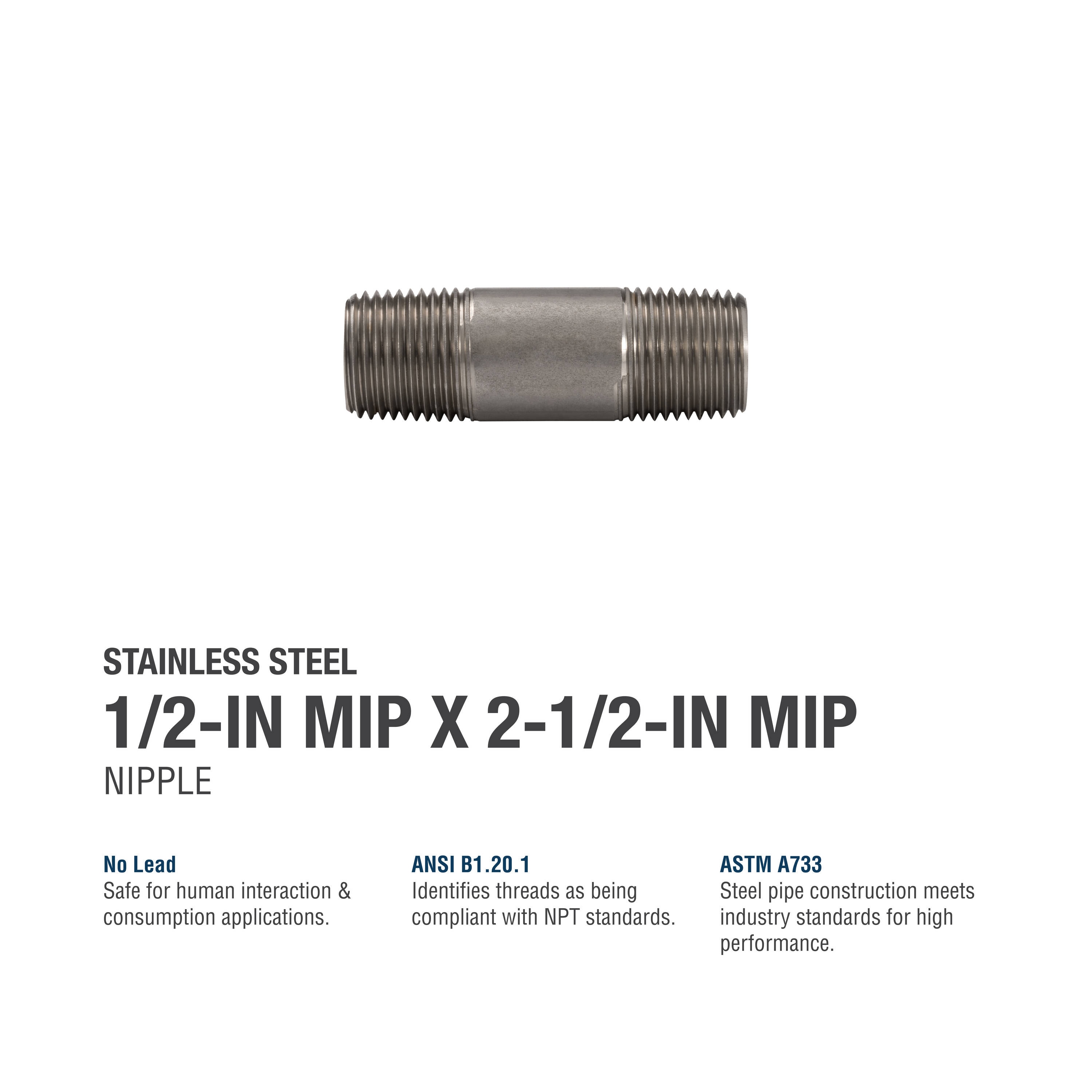 Proline Series BN-838SS Brass-Plastic-Fittings - View #4