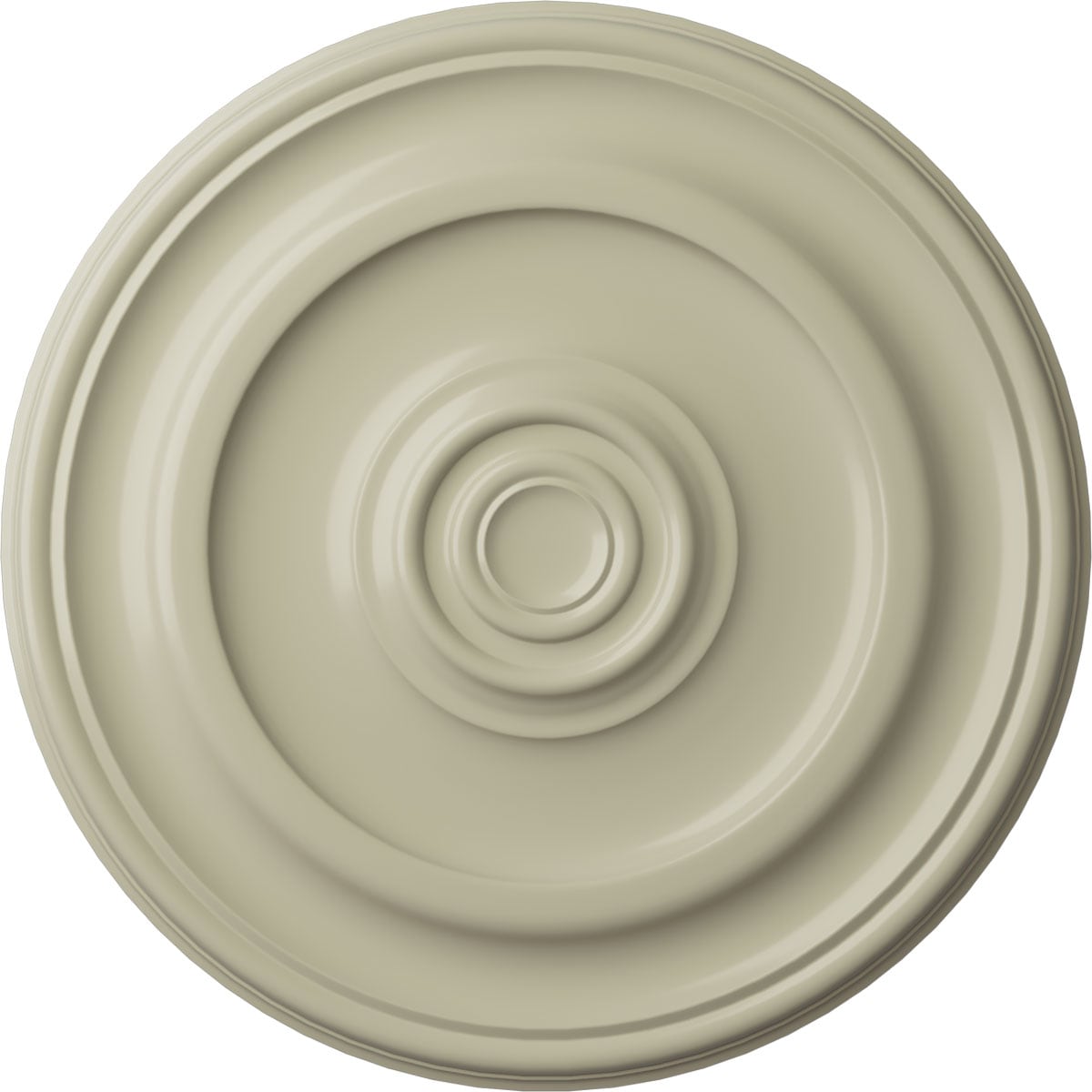 Ekena Millwork CM24KPCYF Kepler Traditional 23.625-in W x 23.625-in L Clear Yellow Polyurethane Ceiling Medallion
