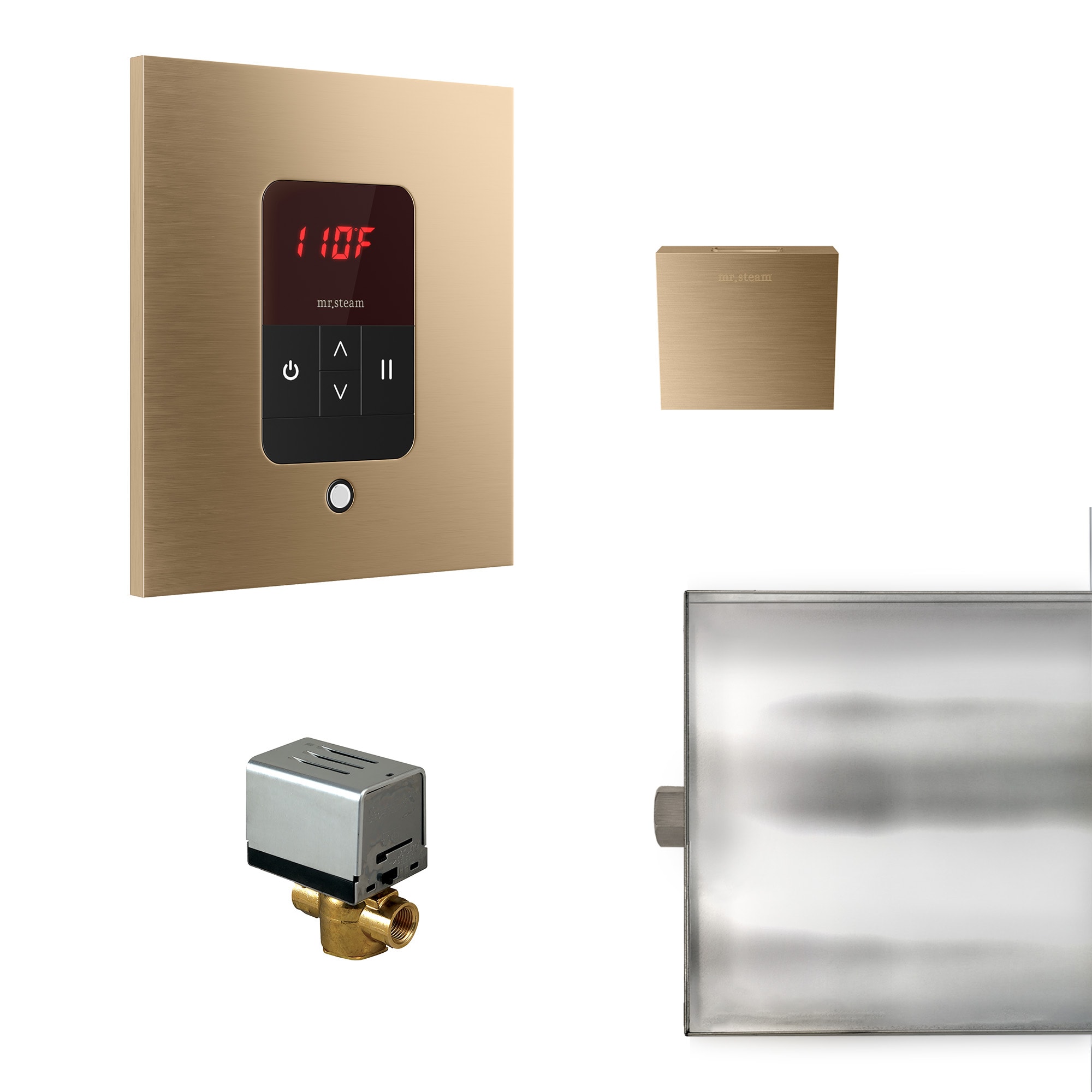 Mr. Steam BBUTLERSBB 120-Watt Brushed Bronze Steam generator control kit