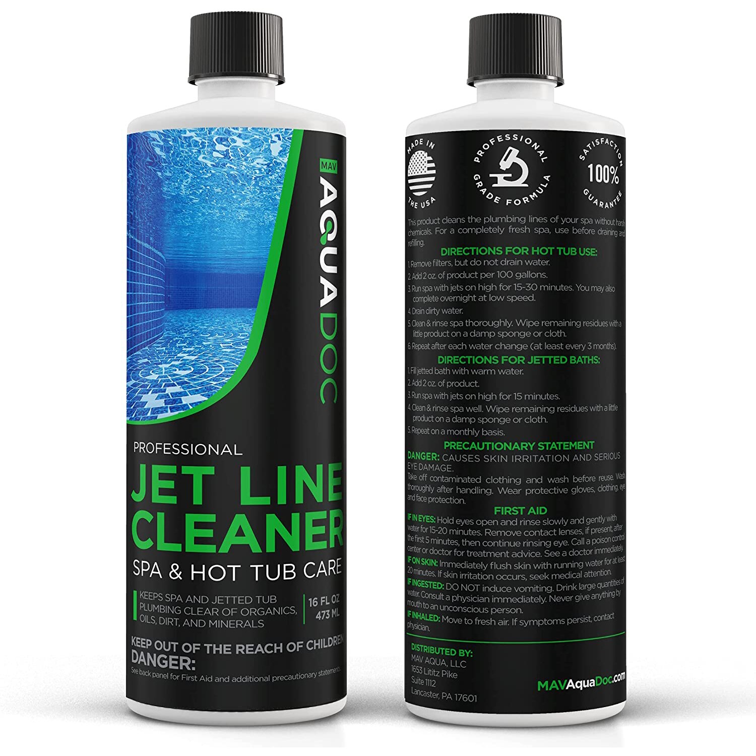 JetShine Jetted Tub 2-Pack + TubShine Tub & Tile Cleaner