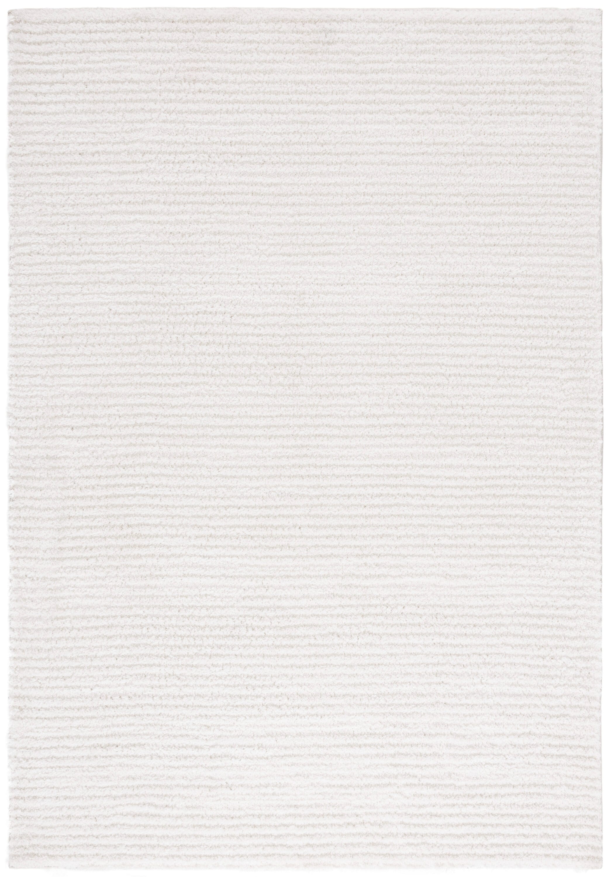 Safavieh PNL550A-5 5 x 8 (ft) Loomed Polyester Ivory Rectangular Indoor Solid Mid-Century Modern Area rug