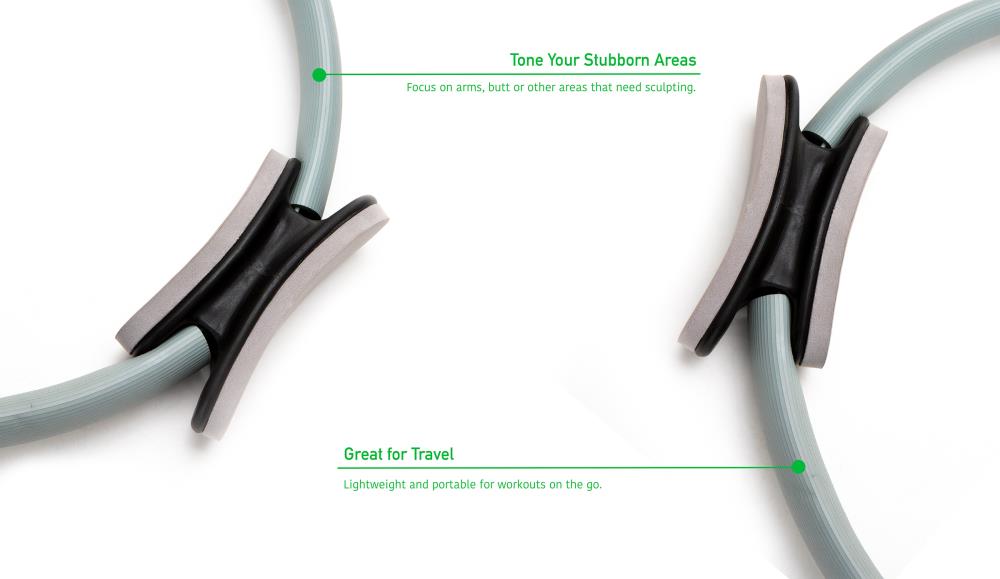 Mind Reader PILRING-GRY Resistance-Bands - View #4