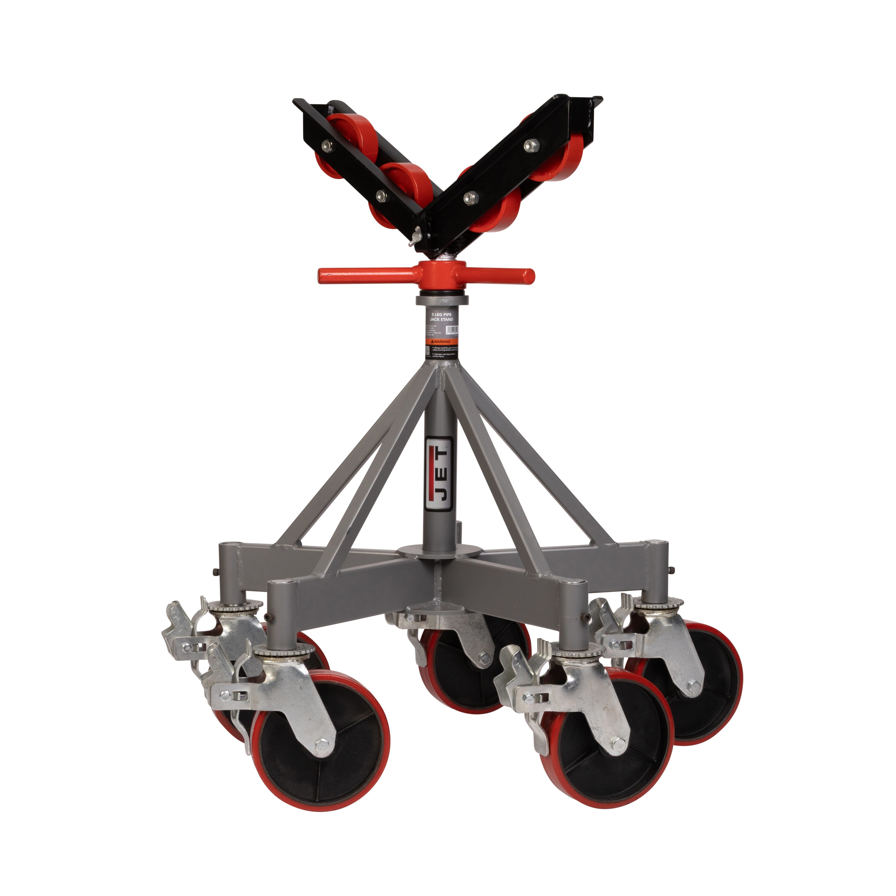 JET Gray 1.25-Ton Steel Manual Jack stand