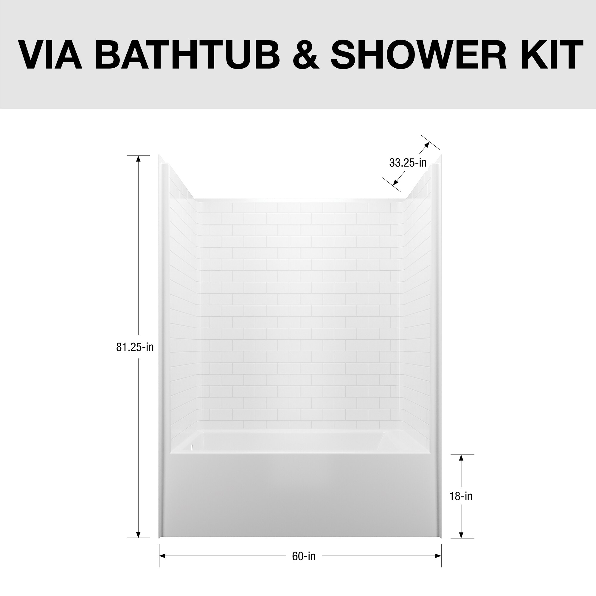 MAAX 141502-000-002-102 Tub-Shower-Combo - View #4