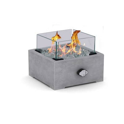 Gas Fire Pits Department At, Square Table Top Fire Pit Cover