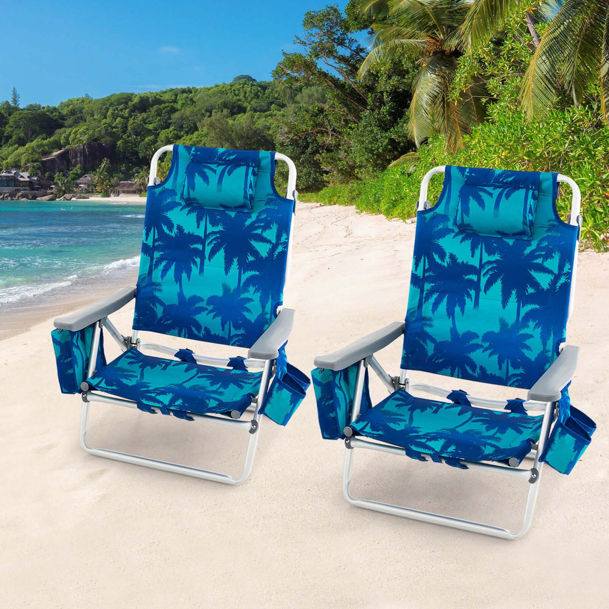 Costway HCST05854 Beach-Camping-Chairs - View #9