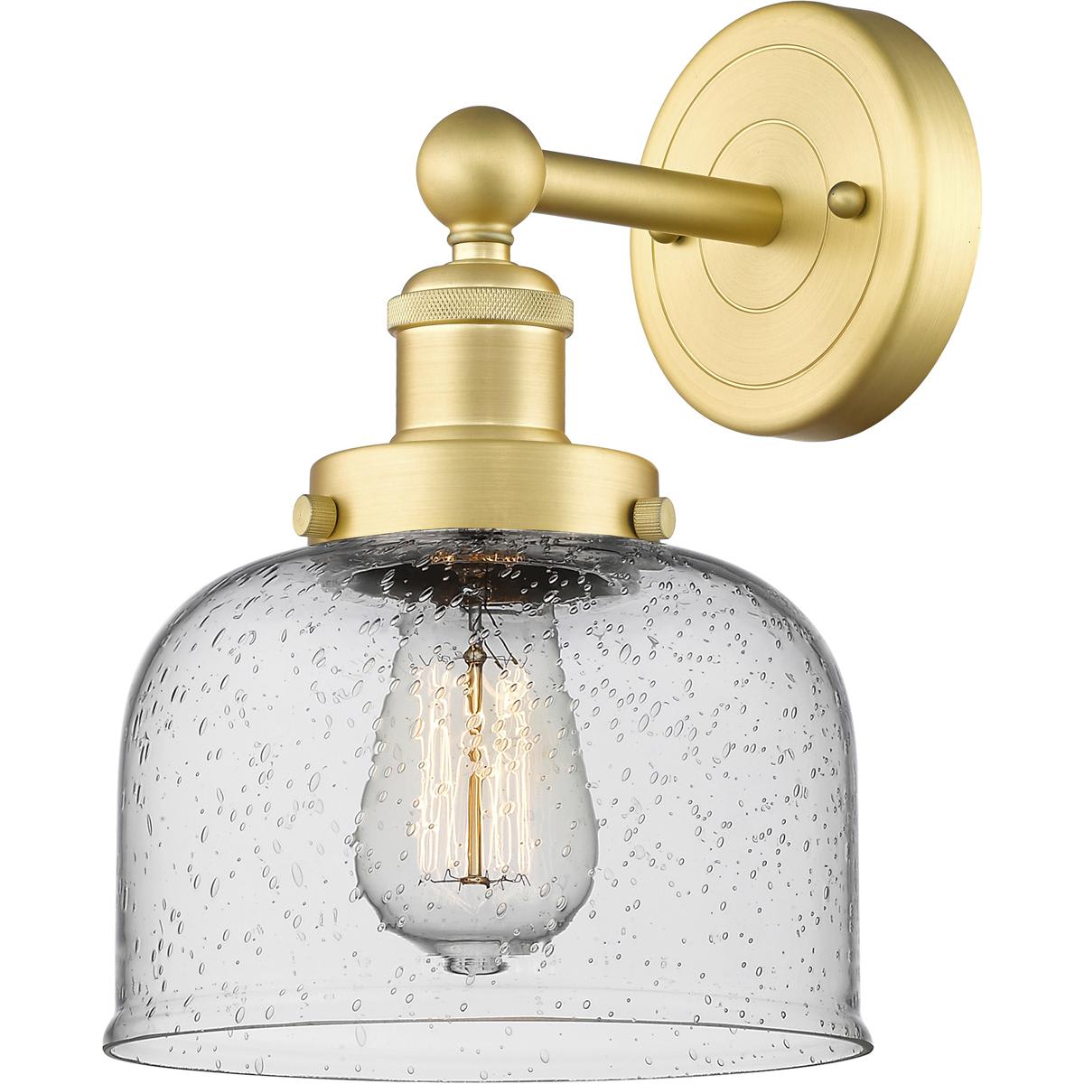 Innovations Lighting - 616-1W-SG-G74 Bell Wall Sconce Satin Gold