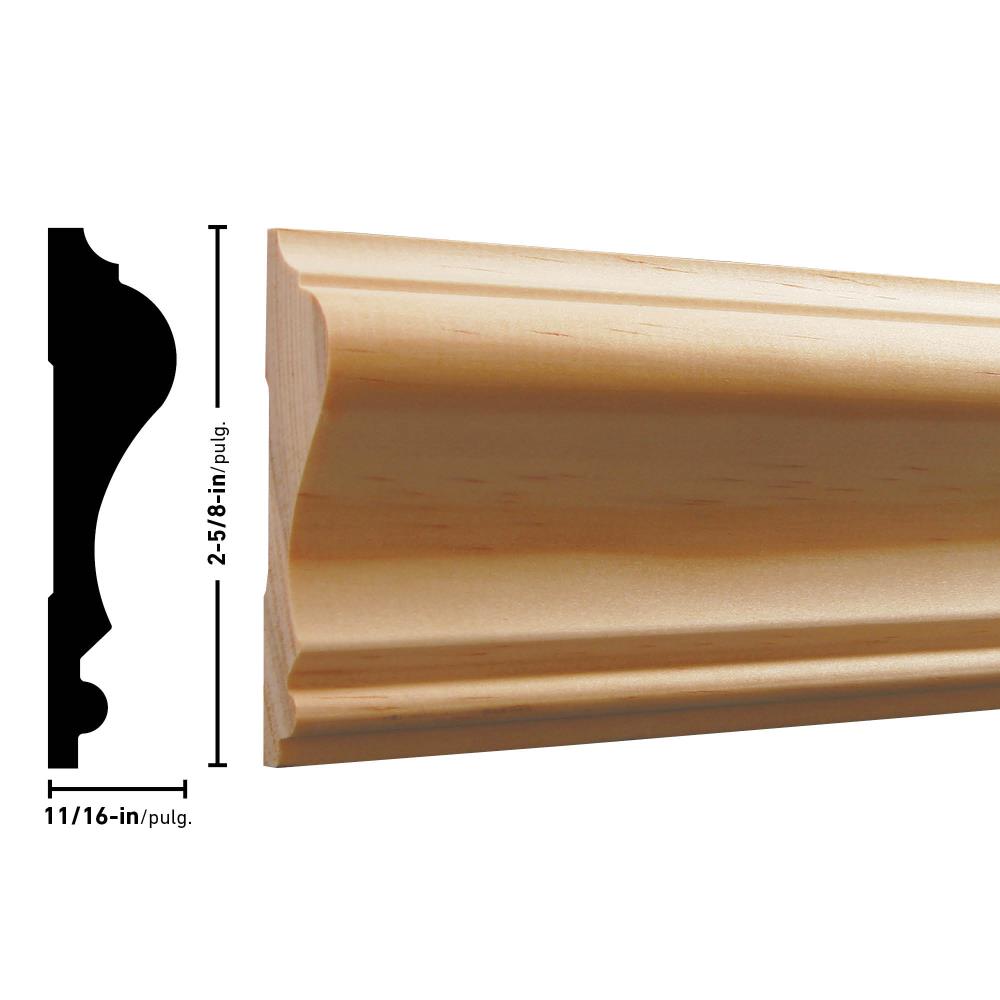 RELIABILT 390 8PINE Chair-Rail-Moulding - View #5