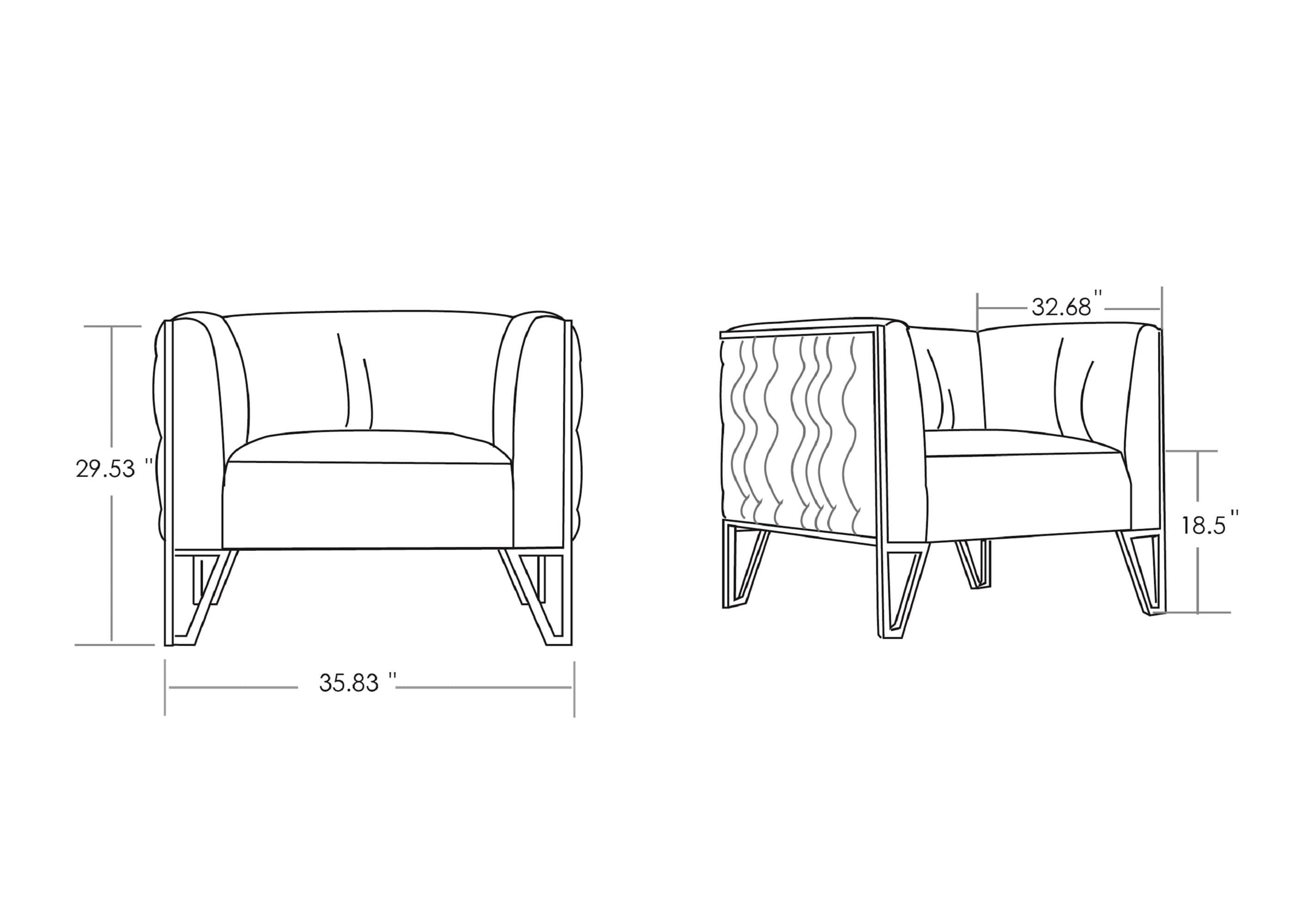 Manhattan Comfort AC054-GY chairs - View #3