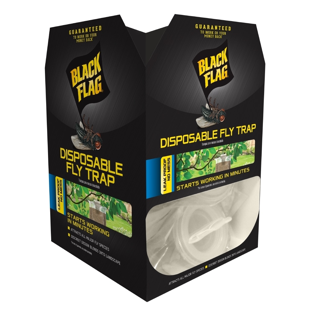 BLACK FLAG Disposable Fly Trap Outdoor Insect Trap in the Insect Traps  department at
