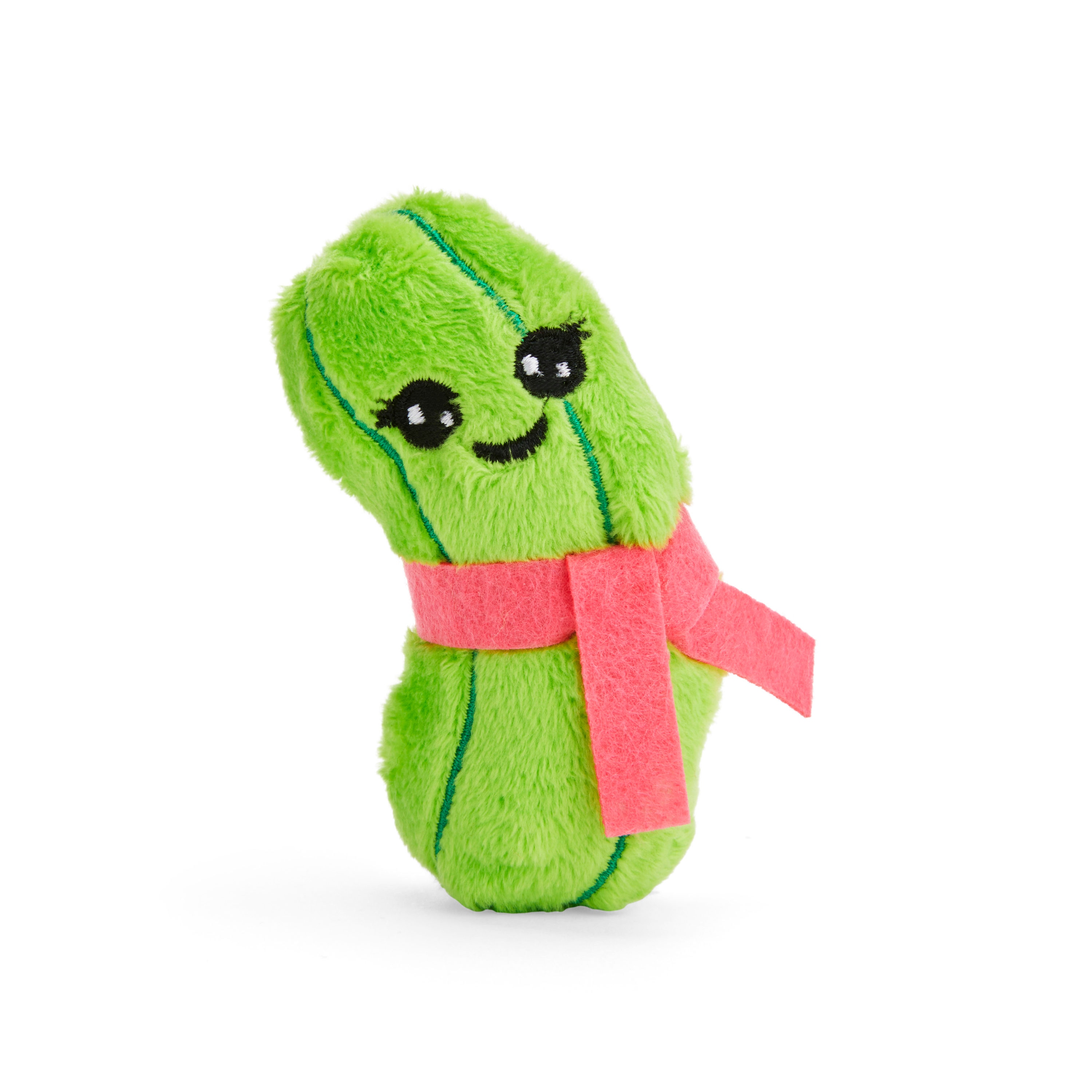 Merry Makings Plush Naughty Pickle Dog Toy, Large