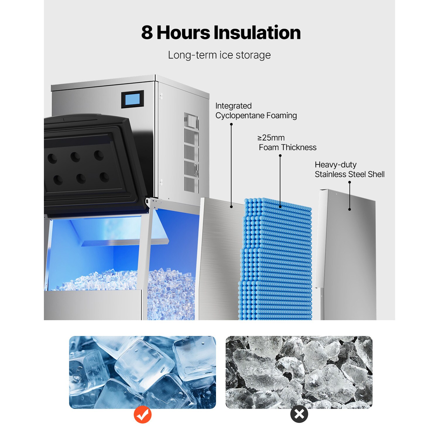 VEVOR FTSZBJFBFTJTBB3WTV1 Commercial-Ice-Makers - View #5