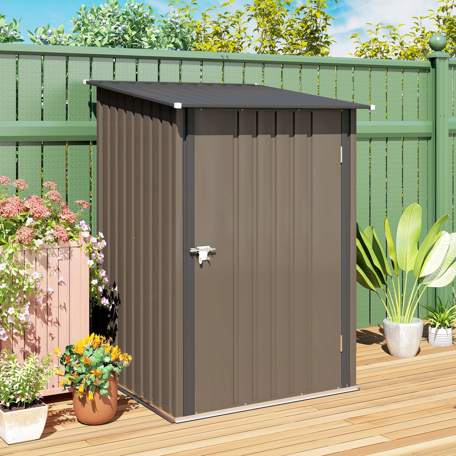 Tammesy PJ3ZL8CSRQN2 Metal-Storage-Buildings-Sheds - View #4