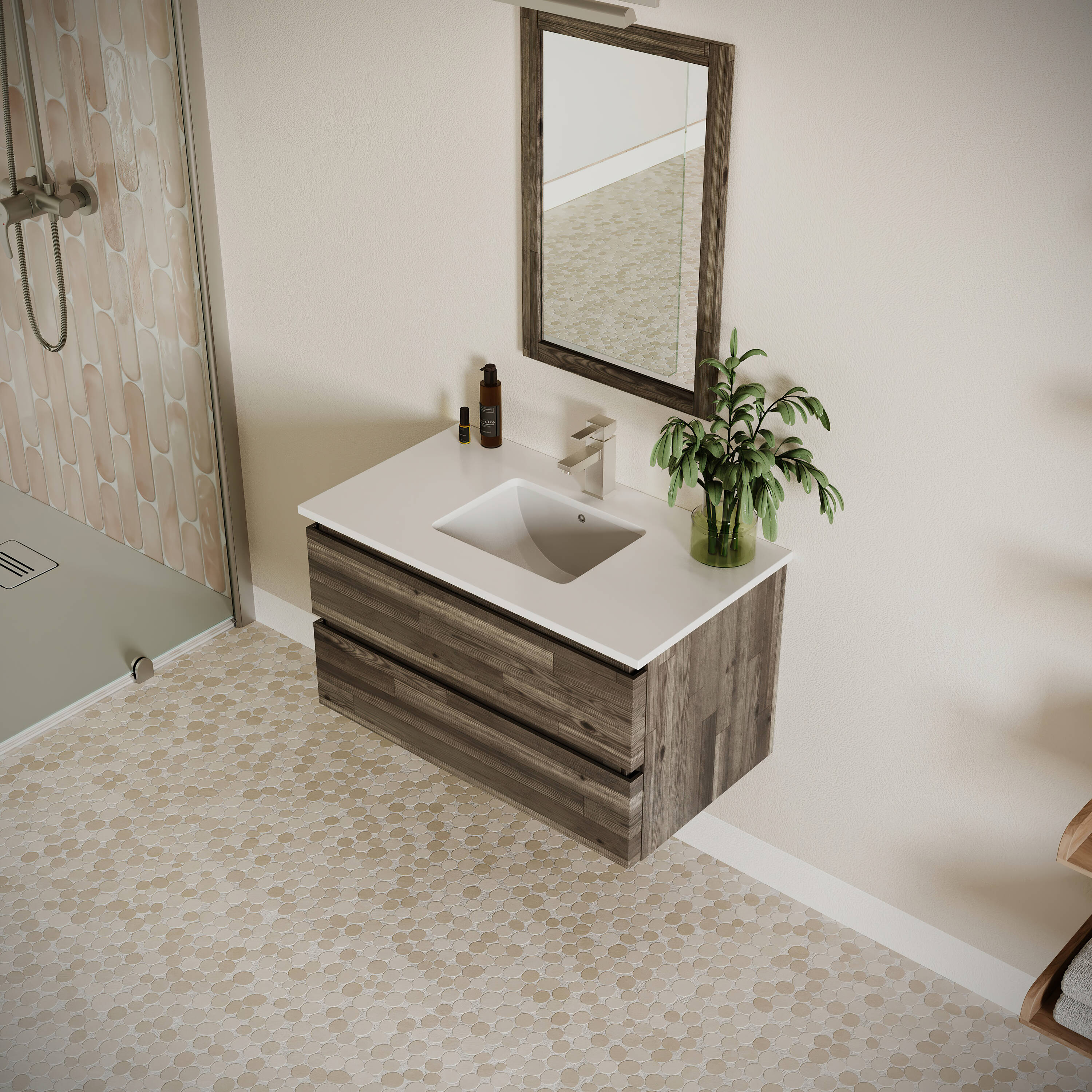 Fresca FCB3136ACA-CWH-U Bath-Vanity-Combo - View #5