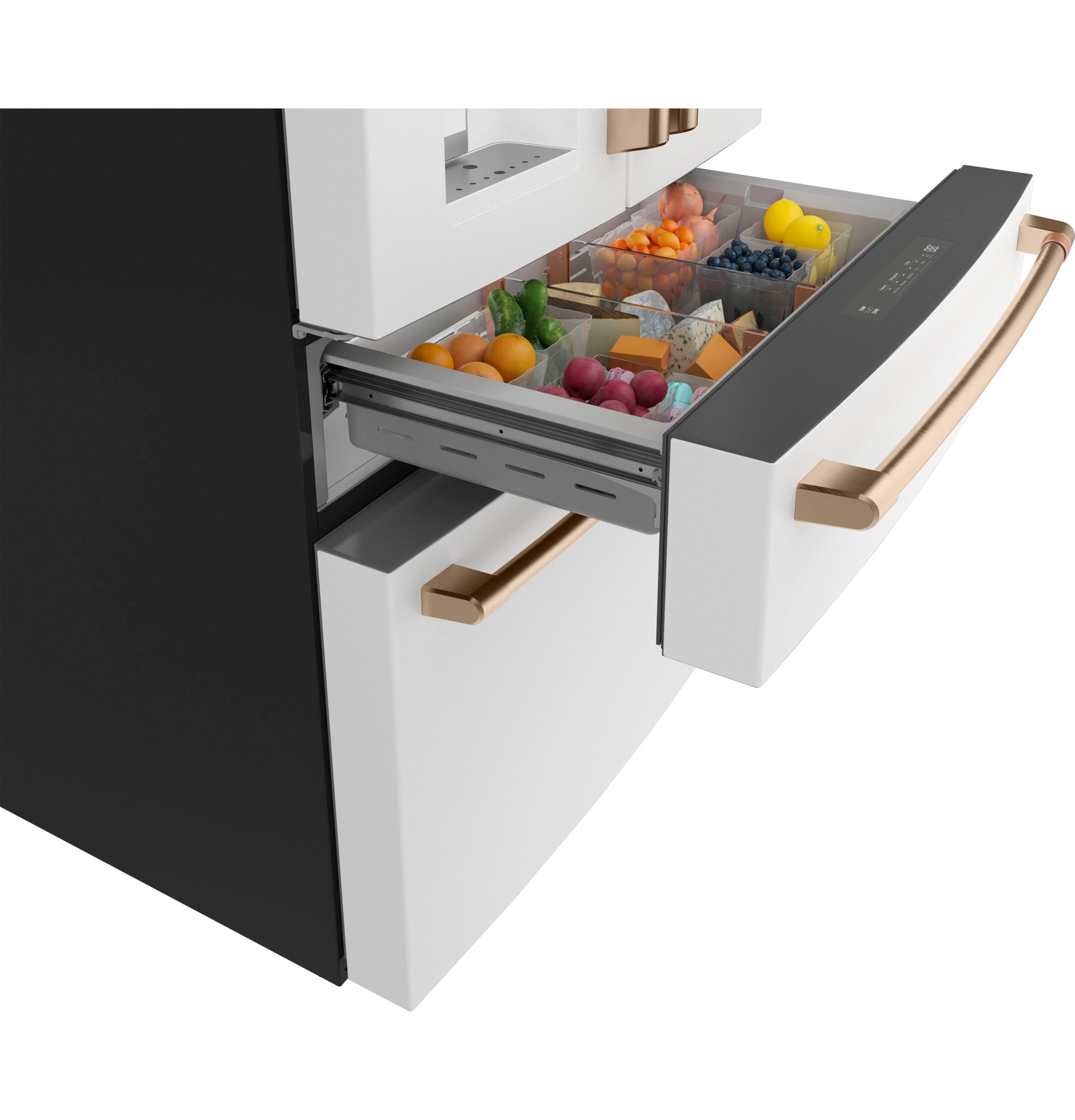 Cafe CXE22DP4PW2 French-Door-Refrigerators - View #8