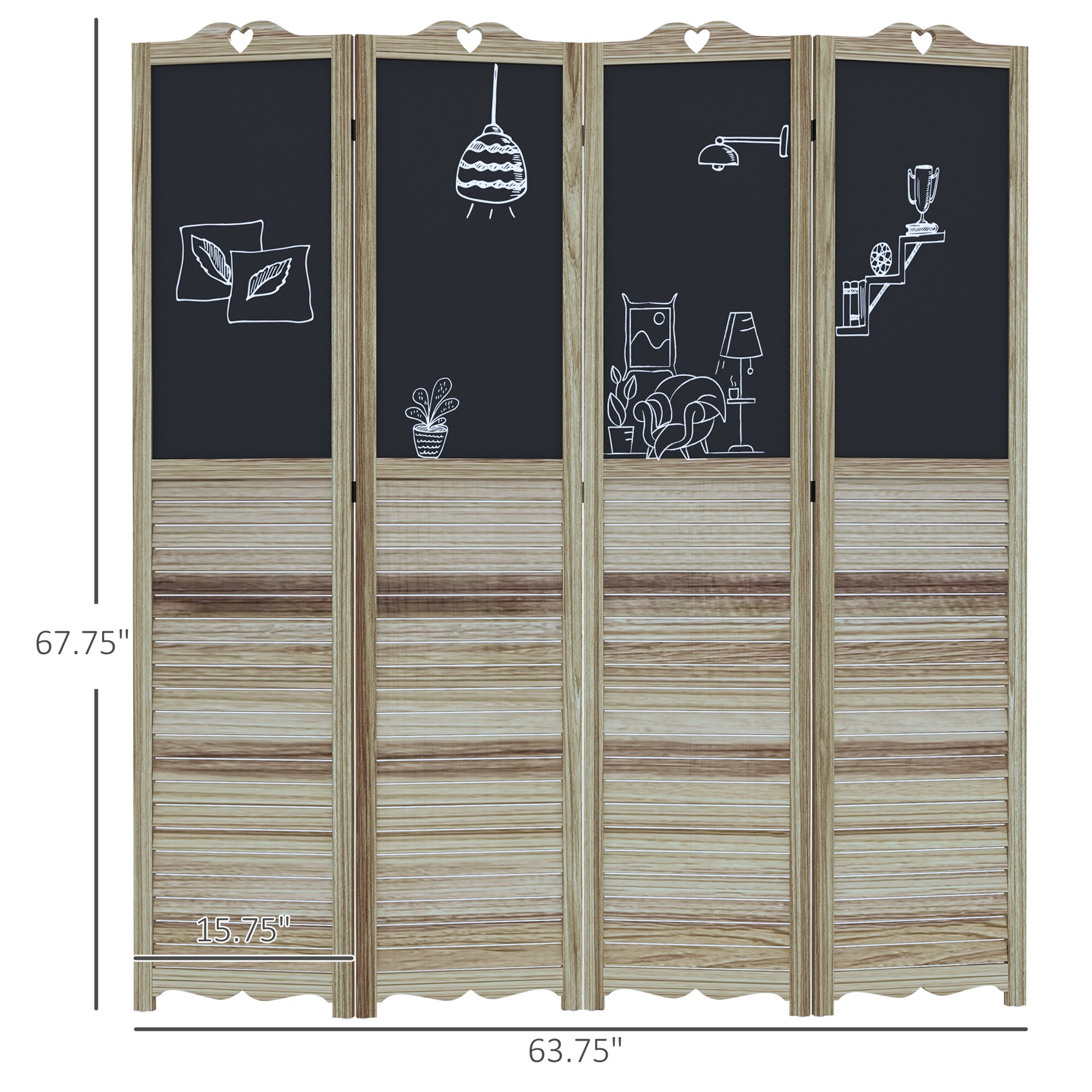 CESICIA ZWY41 Indoor-Privacy-Screens - View #4