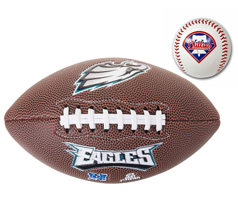 Philadelphia Eagles Mini Rubber Football