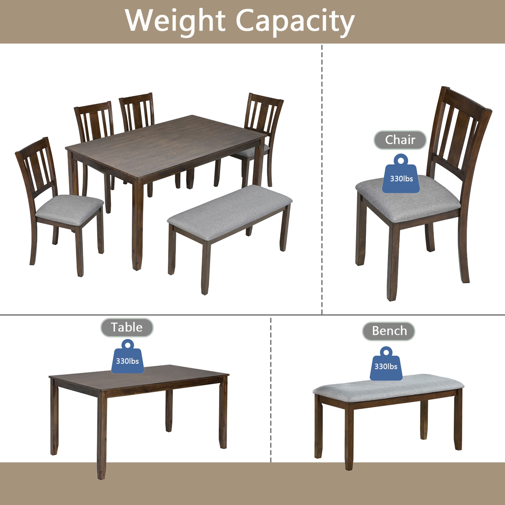 Bybafun YA0100310 Dining-Sets - View #5