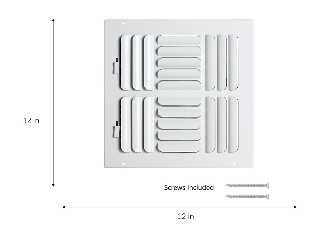 RELIABILT 5041212WH Sidewall-Ceiling-Registers - View #2