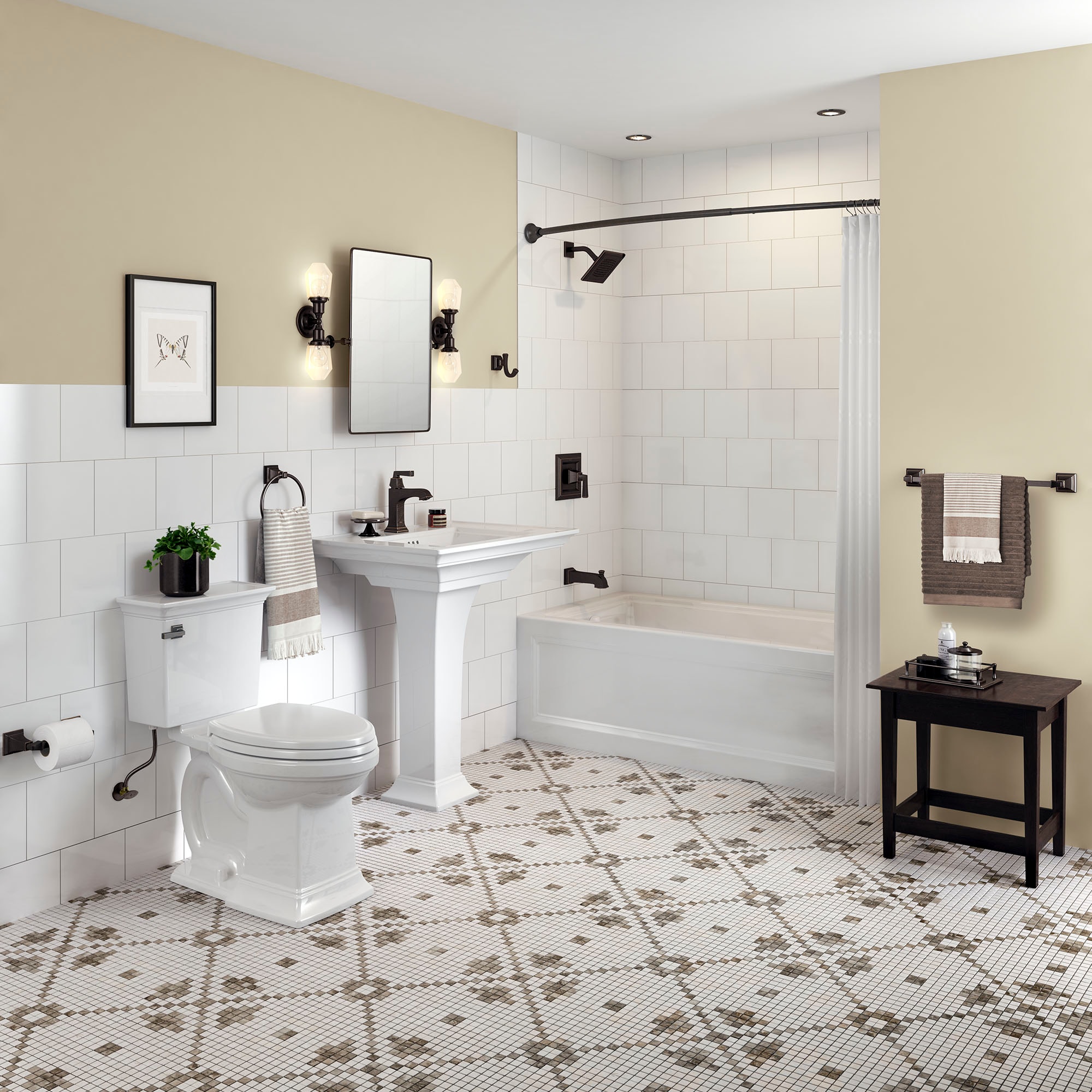 American Standard 0297100.020 Complete-Pedestal-Lavatories - View #5