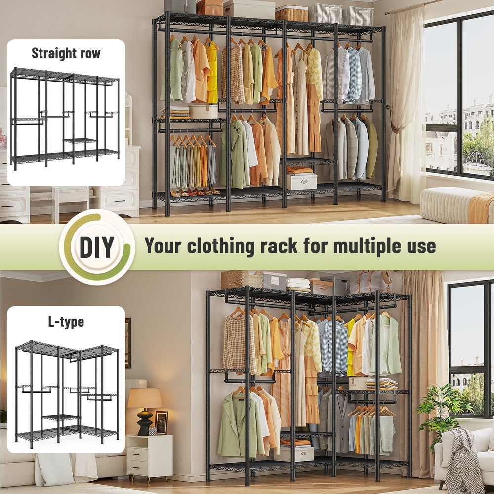 Raybee RB4D5H-BLE Garment-Racks - View #3