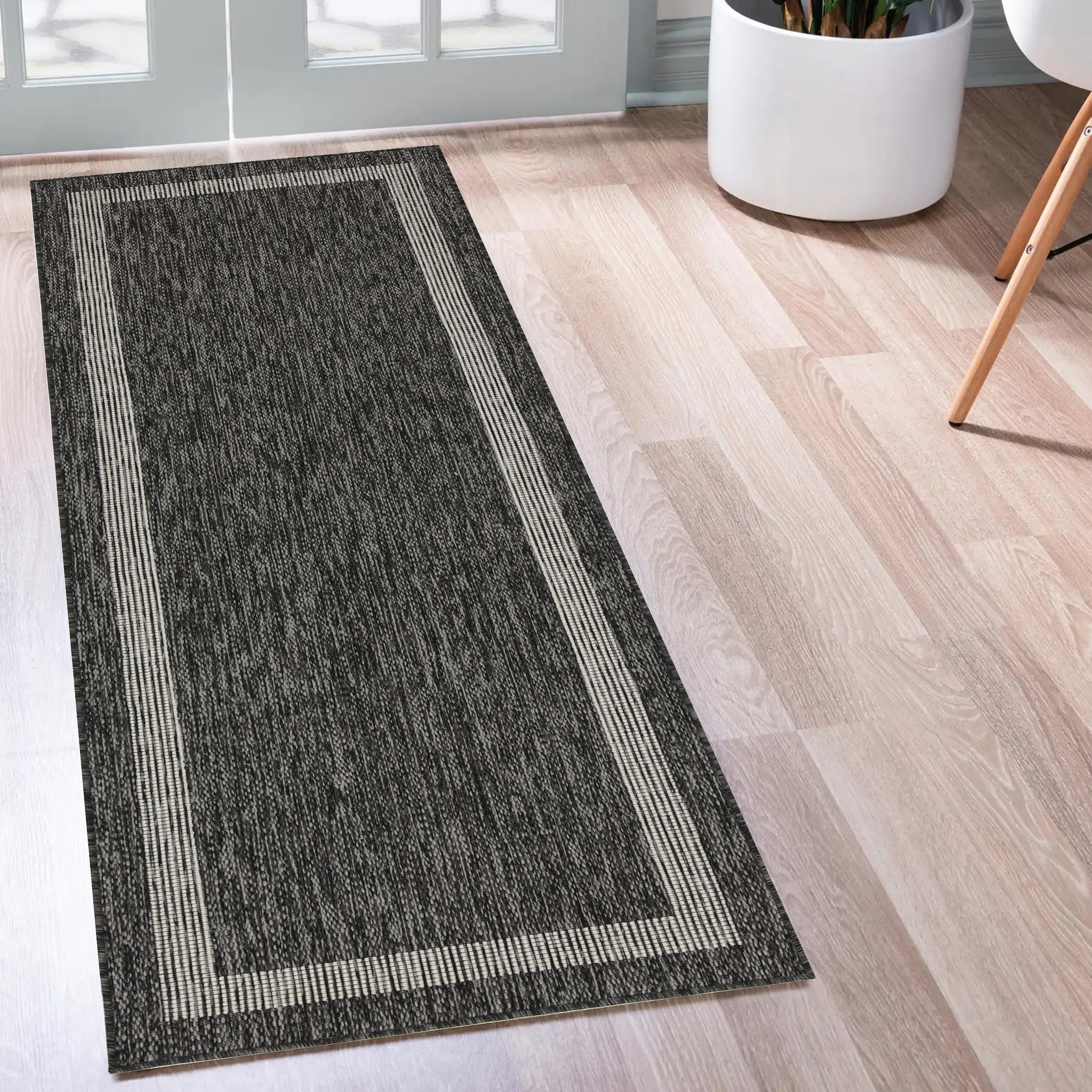 Playa Rug PLY-AZE-BLK-2X8 rugs - View #5