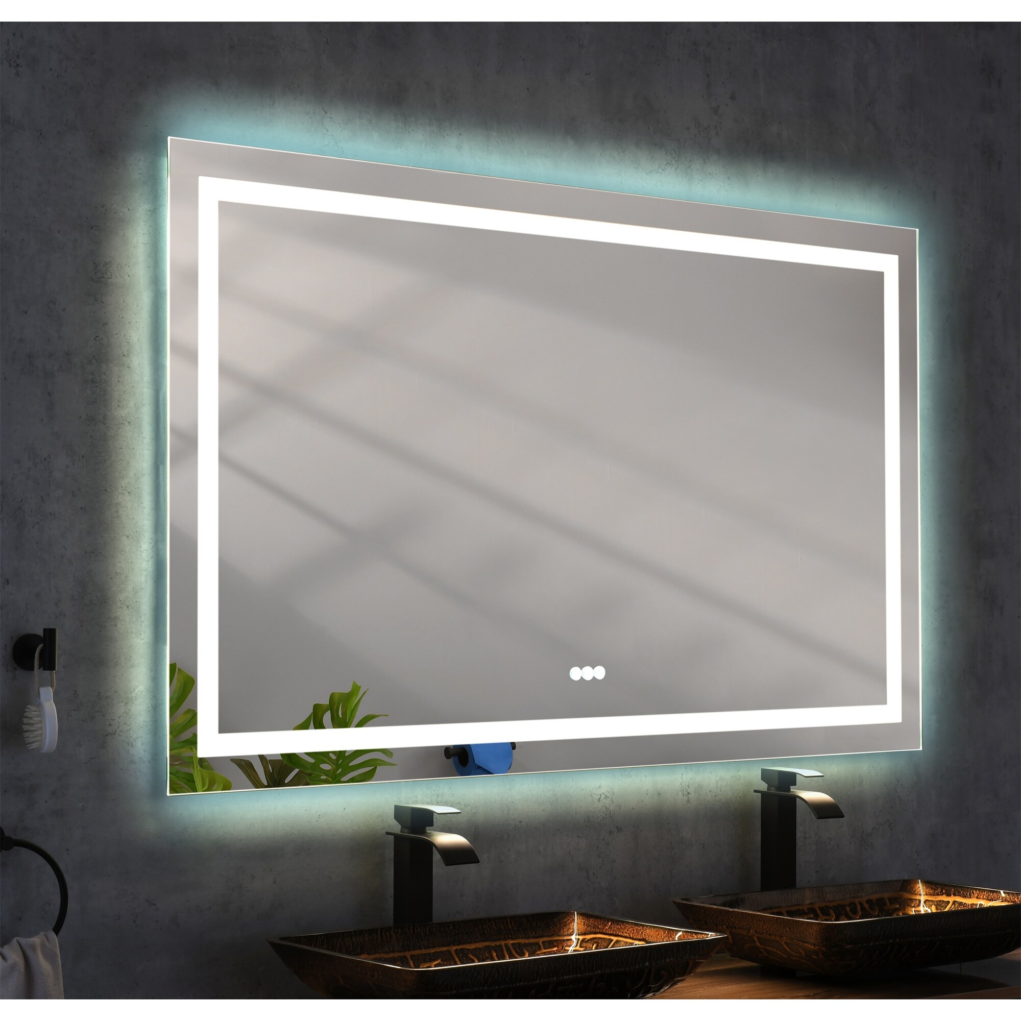 BABOOM BOM-5127904-OR Framed-Bath-Mirrors - View #4