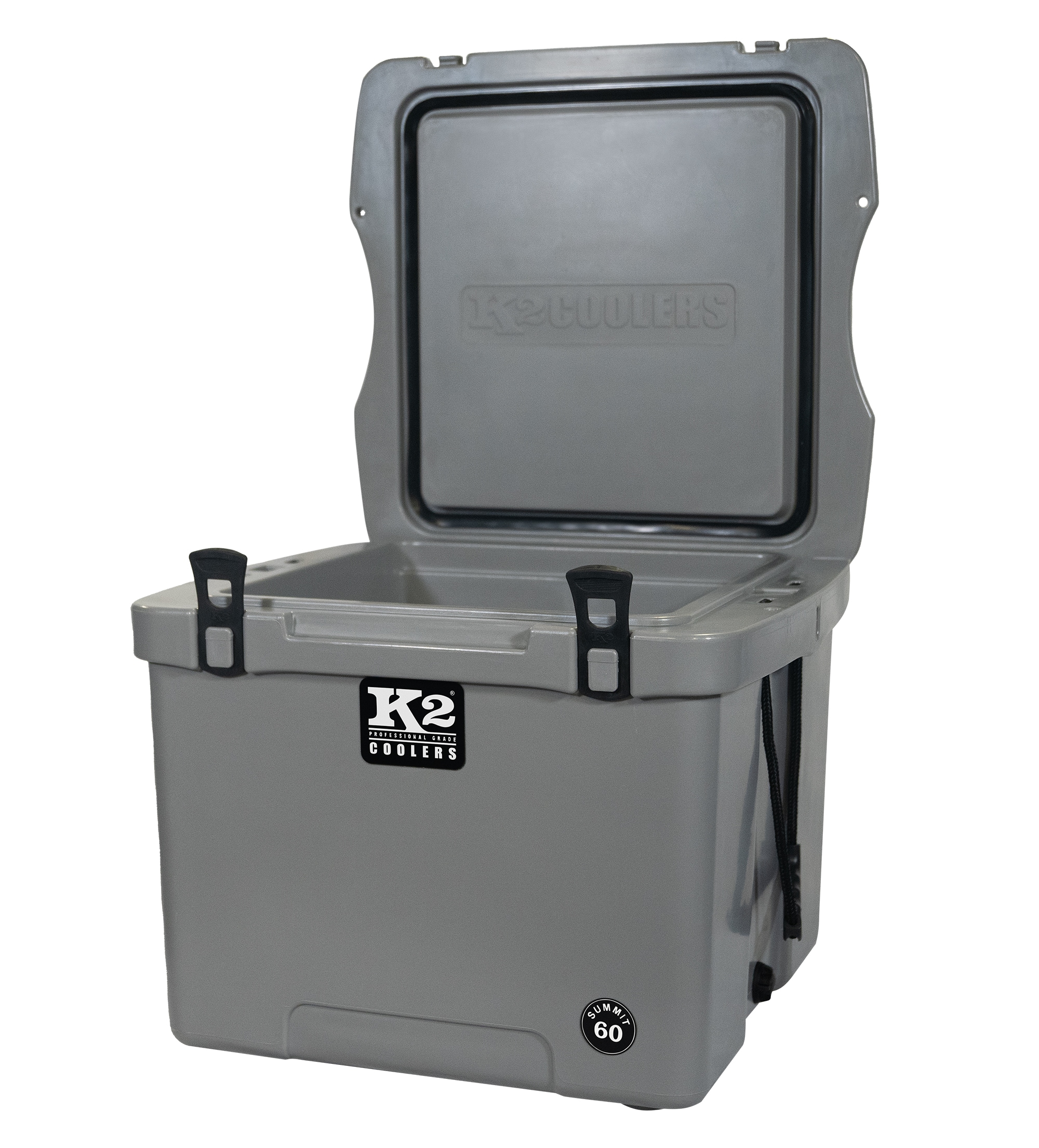 K2 Coolers Summit Steel Grey 60-Quart Insulated Personal Cooler in