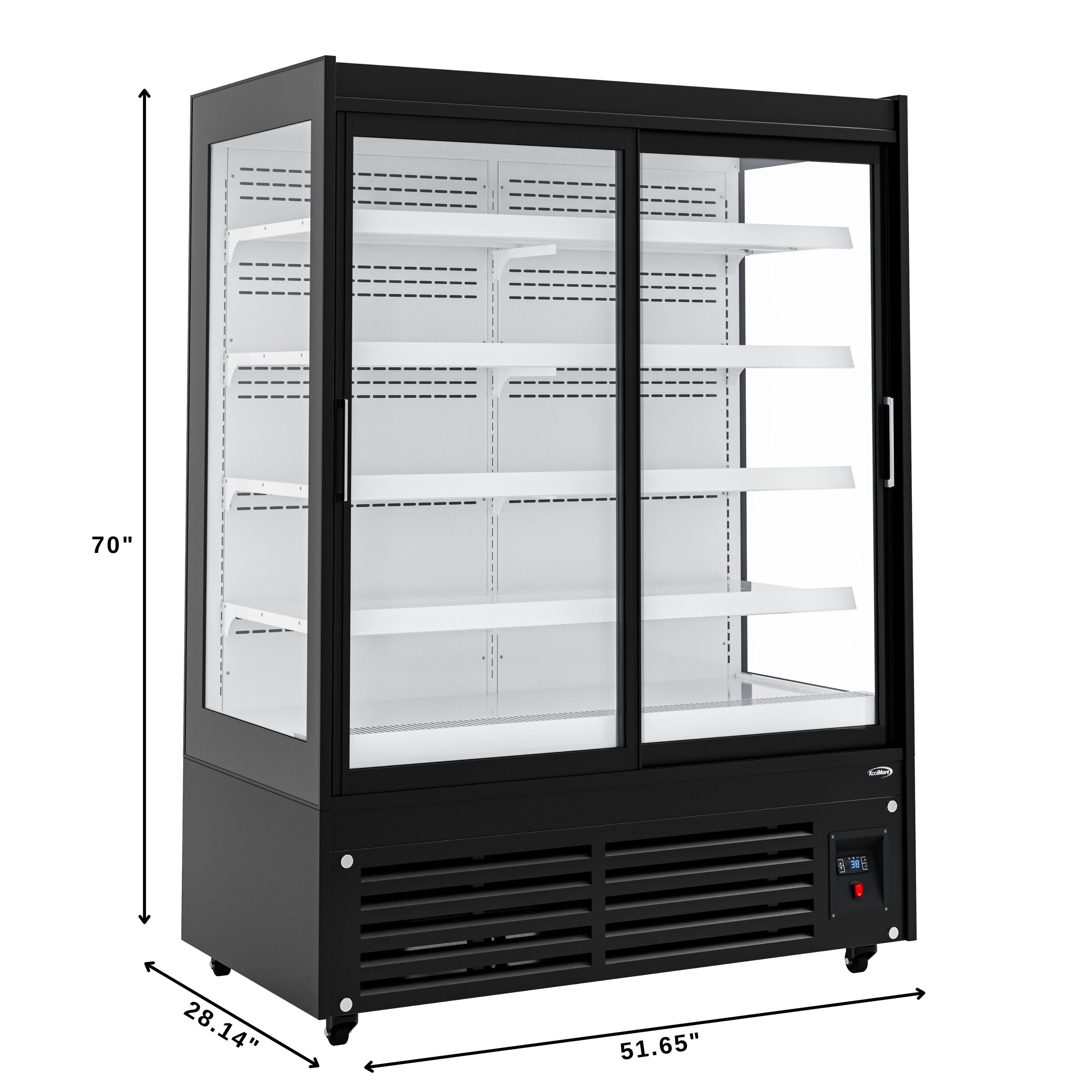 KoolMore LOW-KM-CDA-SL24C Commercial-Refrigerators - View #5