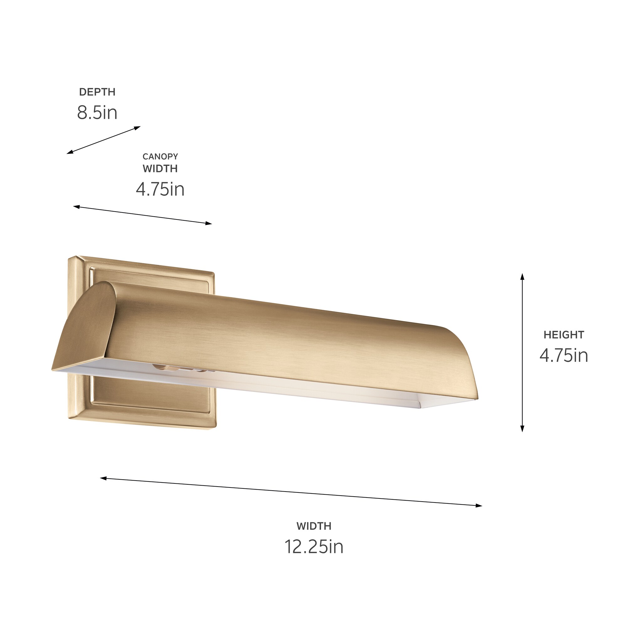 Kichler 52684CPZ Picture-Lighting - View #7