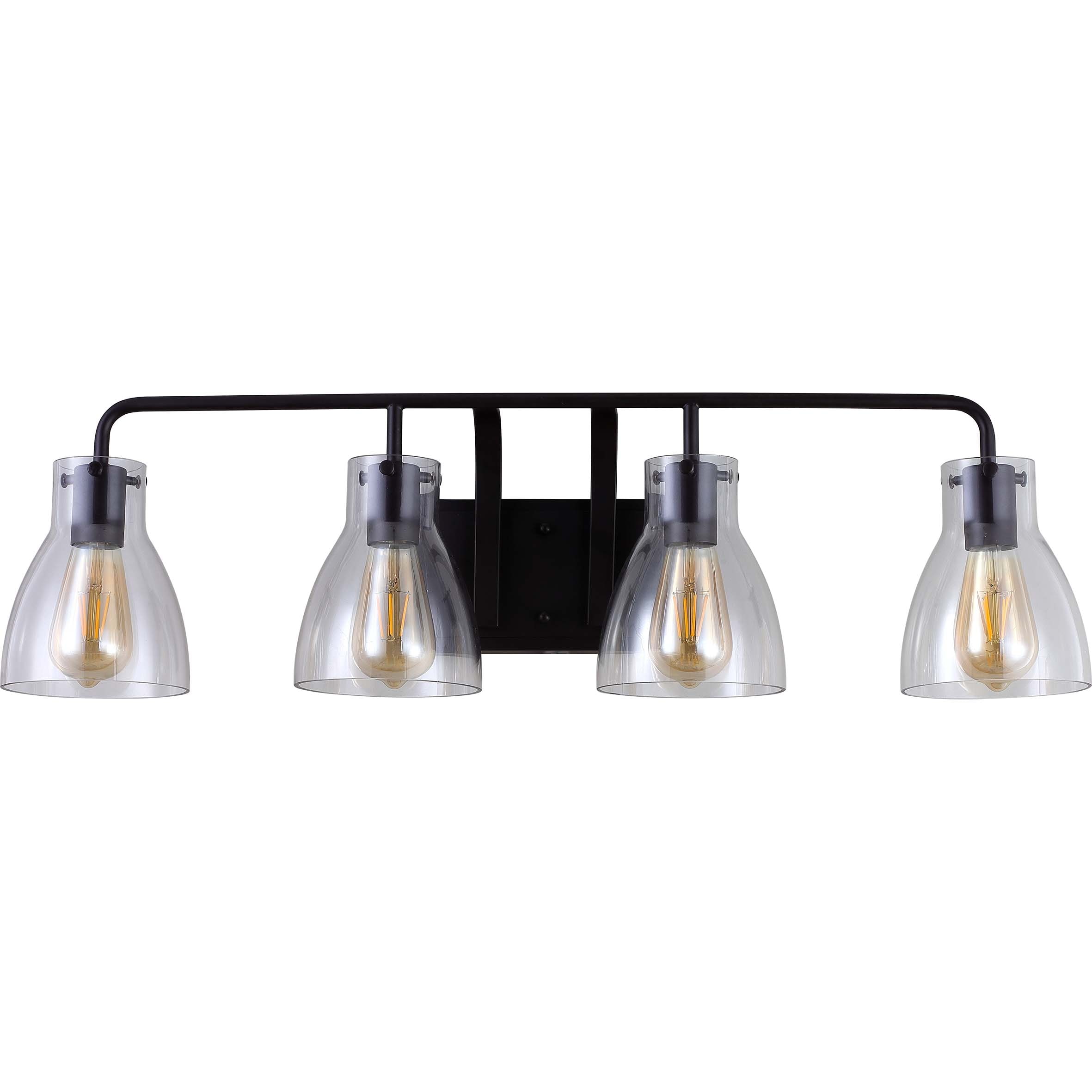 Volume Lighting V3314-79 32-in 4 -Light Satin Bronze Industrial Vanity light