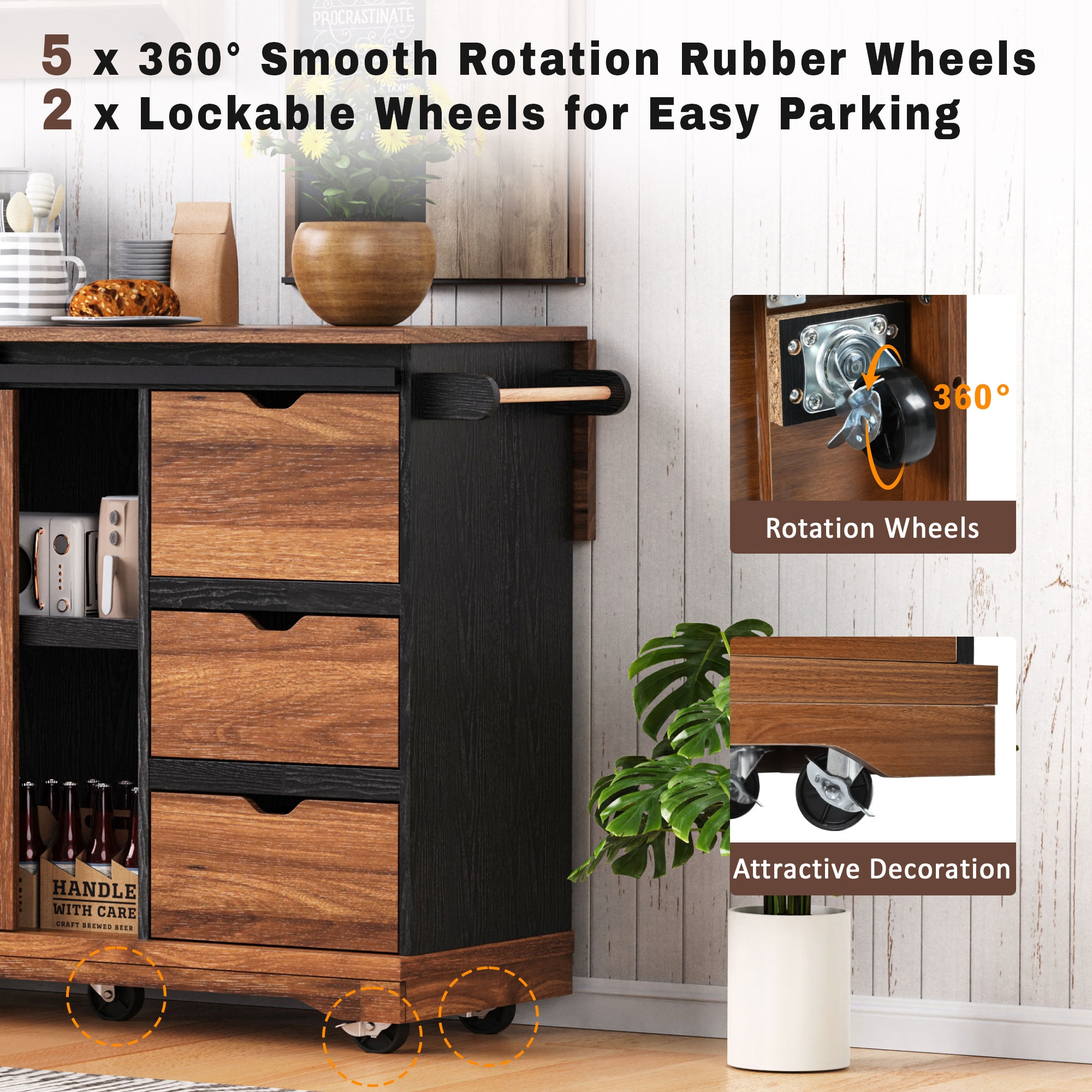 BABOOM BOM-8964AAW-OR Kitchen-Furniture - View #10