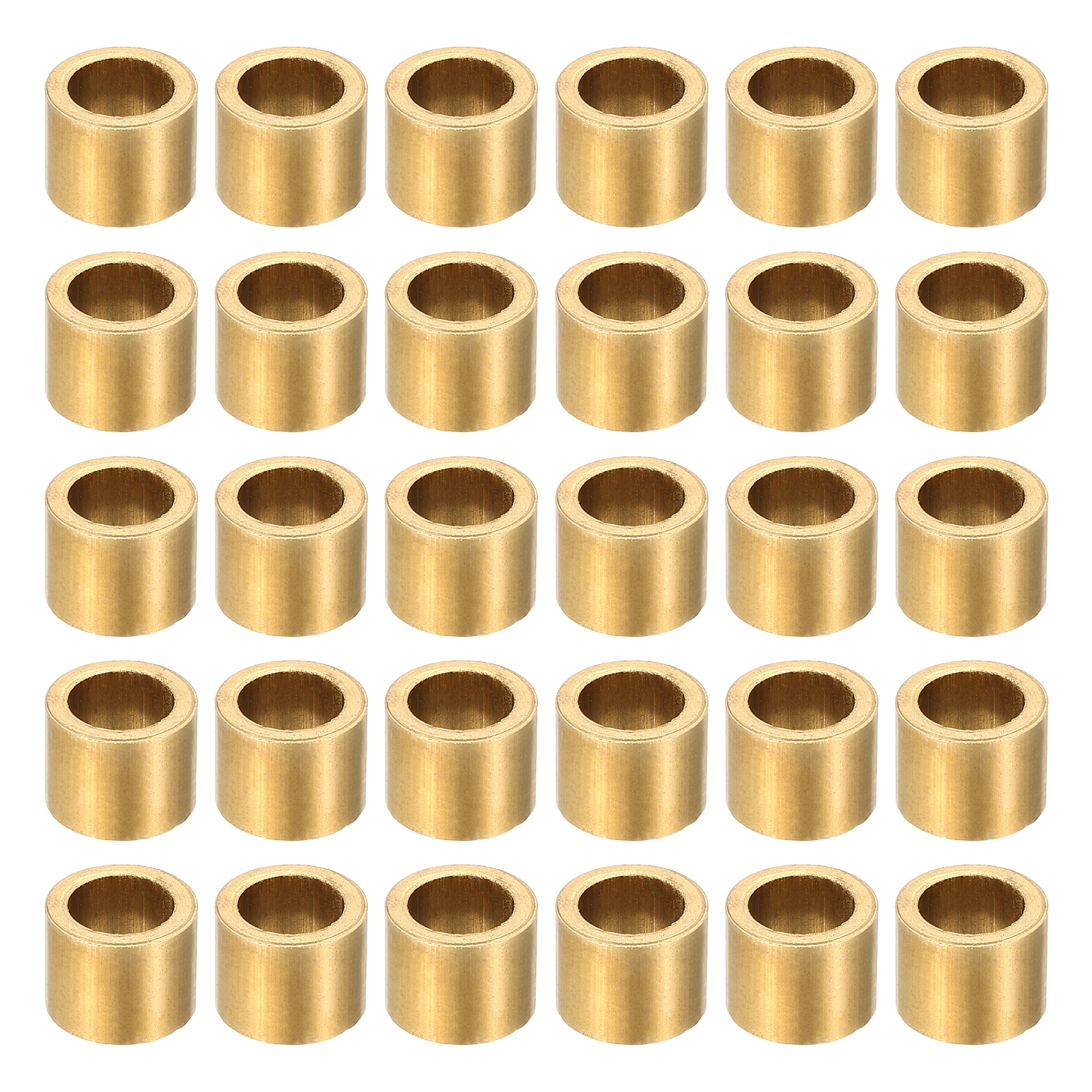 Unique Bargains 30pcs Sleeve Bearings 7mm Bore x 10mm OD x 8mm Length ...