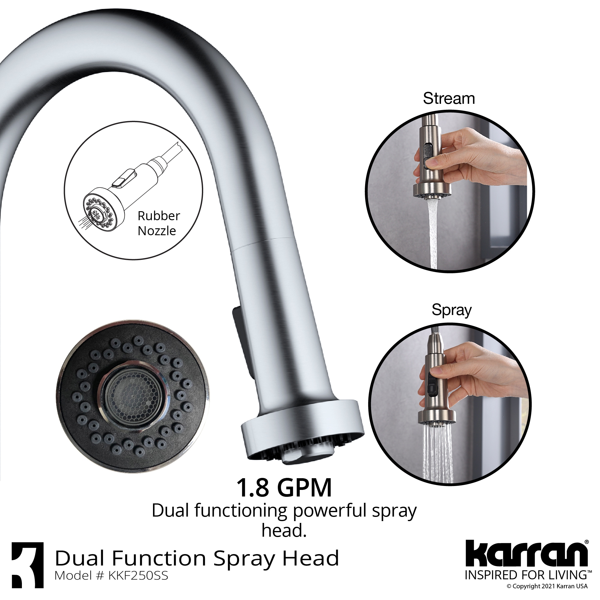 Karran KKF250SD25SS Kitchen-Faucets - View #6