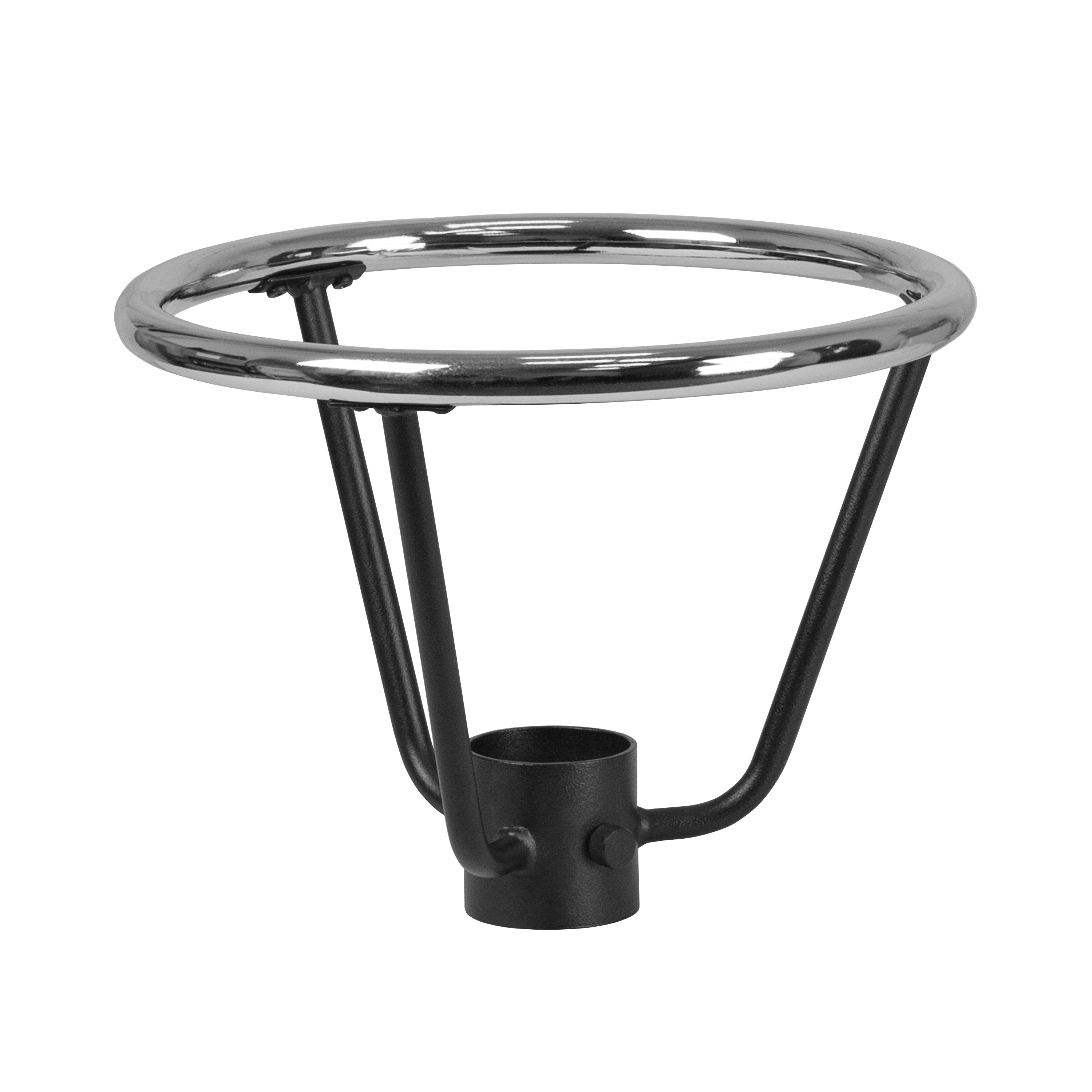 Flash Furniture 889142087526 Jackson Bar Height Table Base Foot Ring with 3.25-in Column Ring - 16-in Diameter