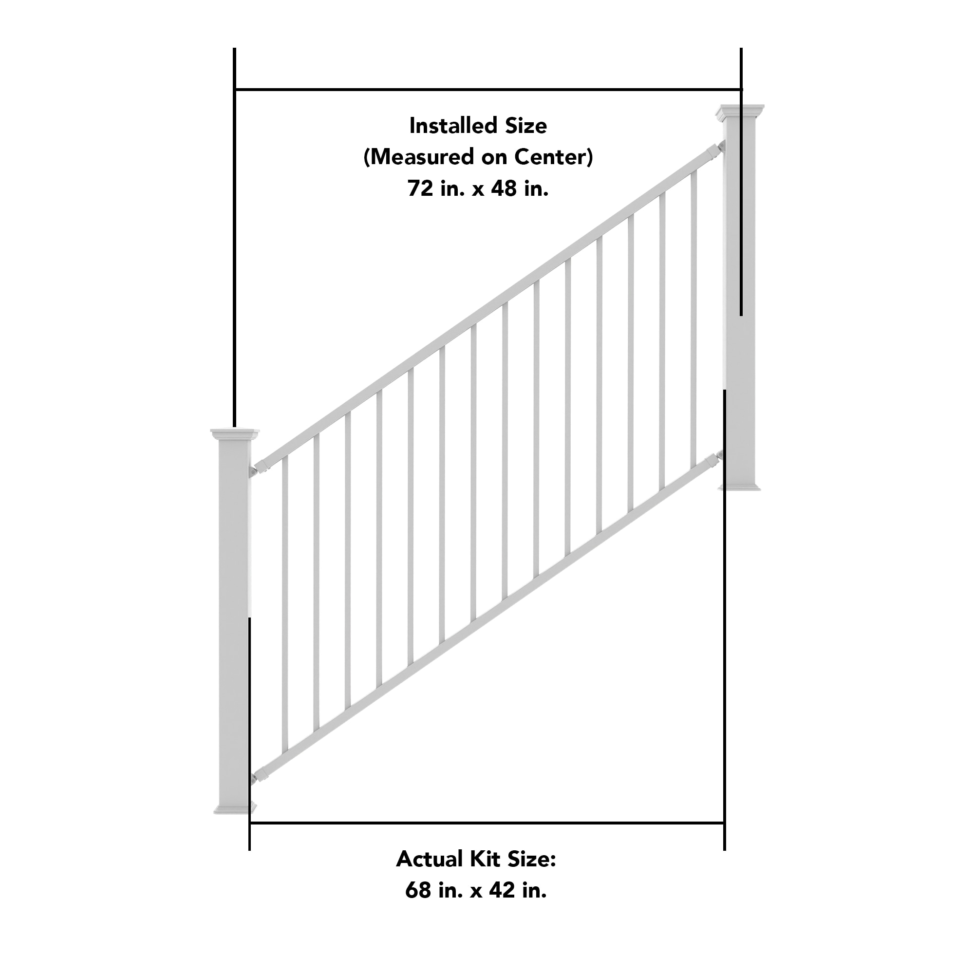 Deckorators 354351 railings - View #3