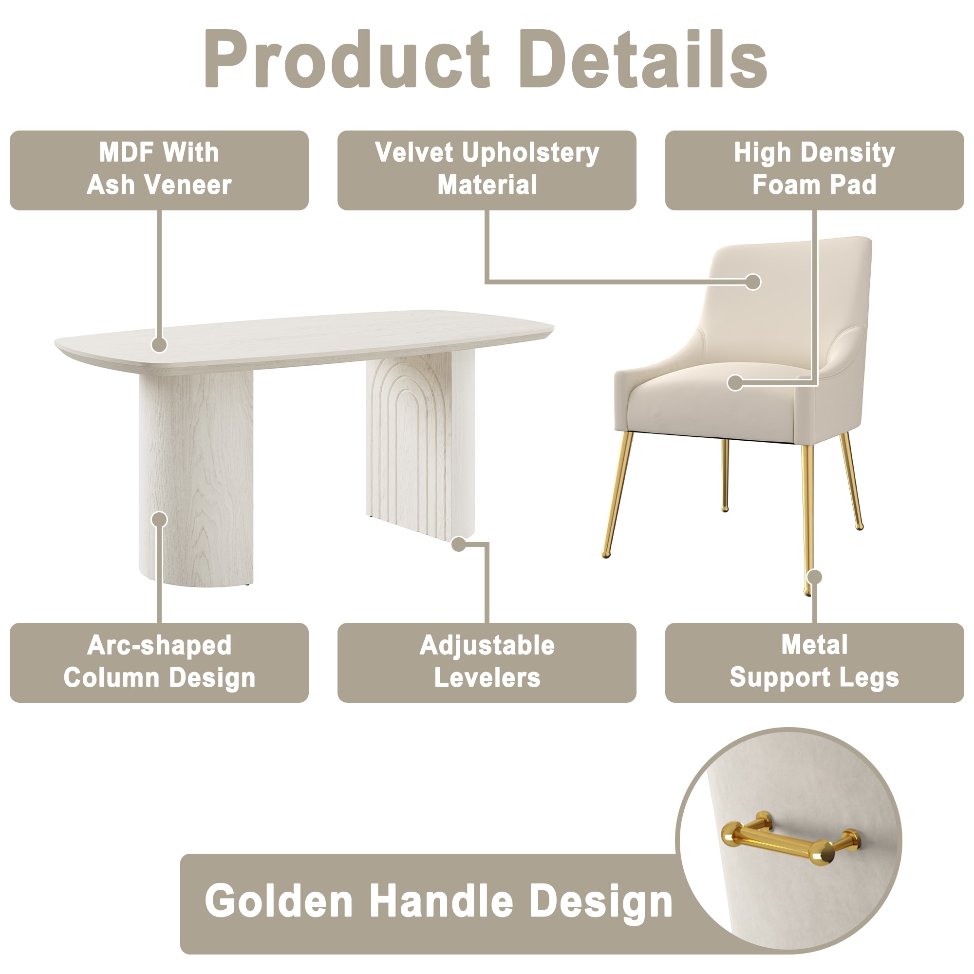 Clihome CL-1660A700BE Dining-Sets - View #8