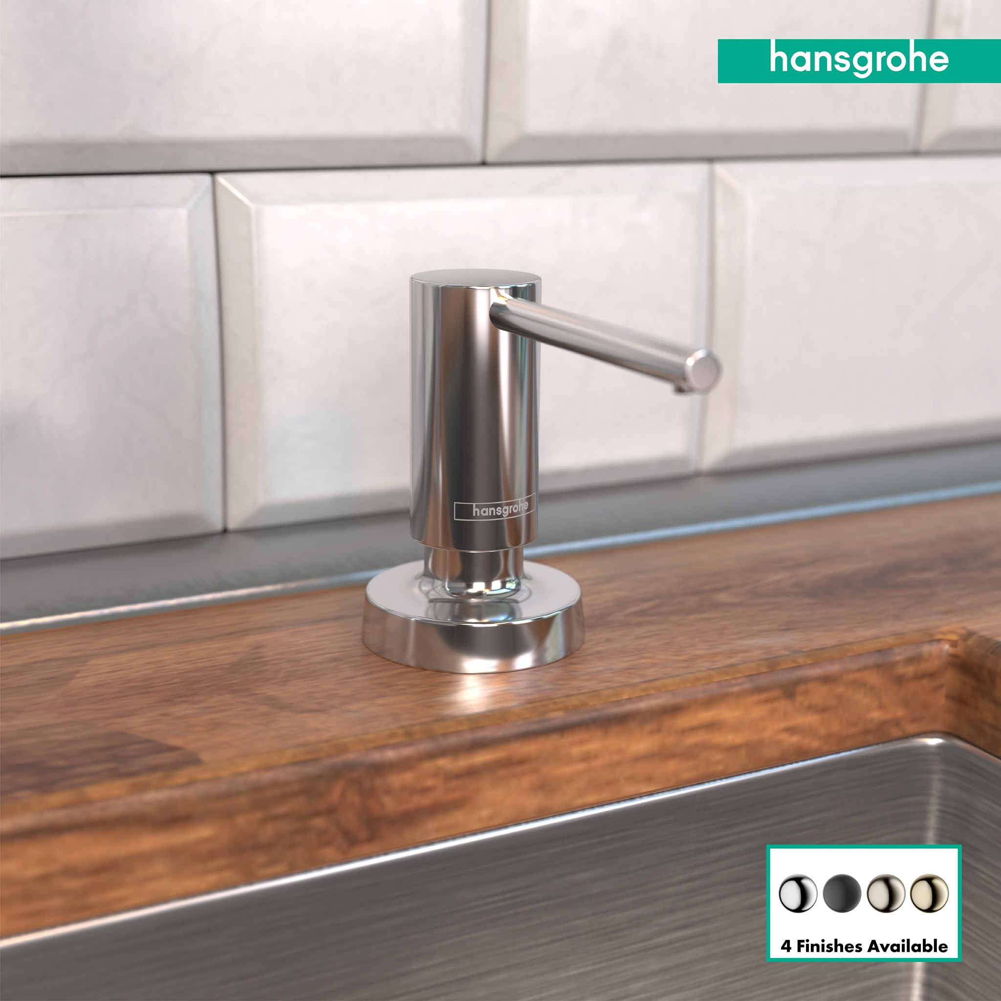 Hansgrohe 40448001 Soap-Lotion-Dispensers - View #3